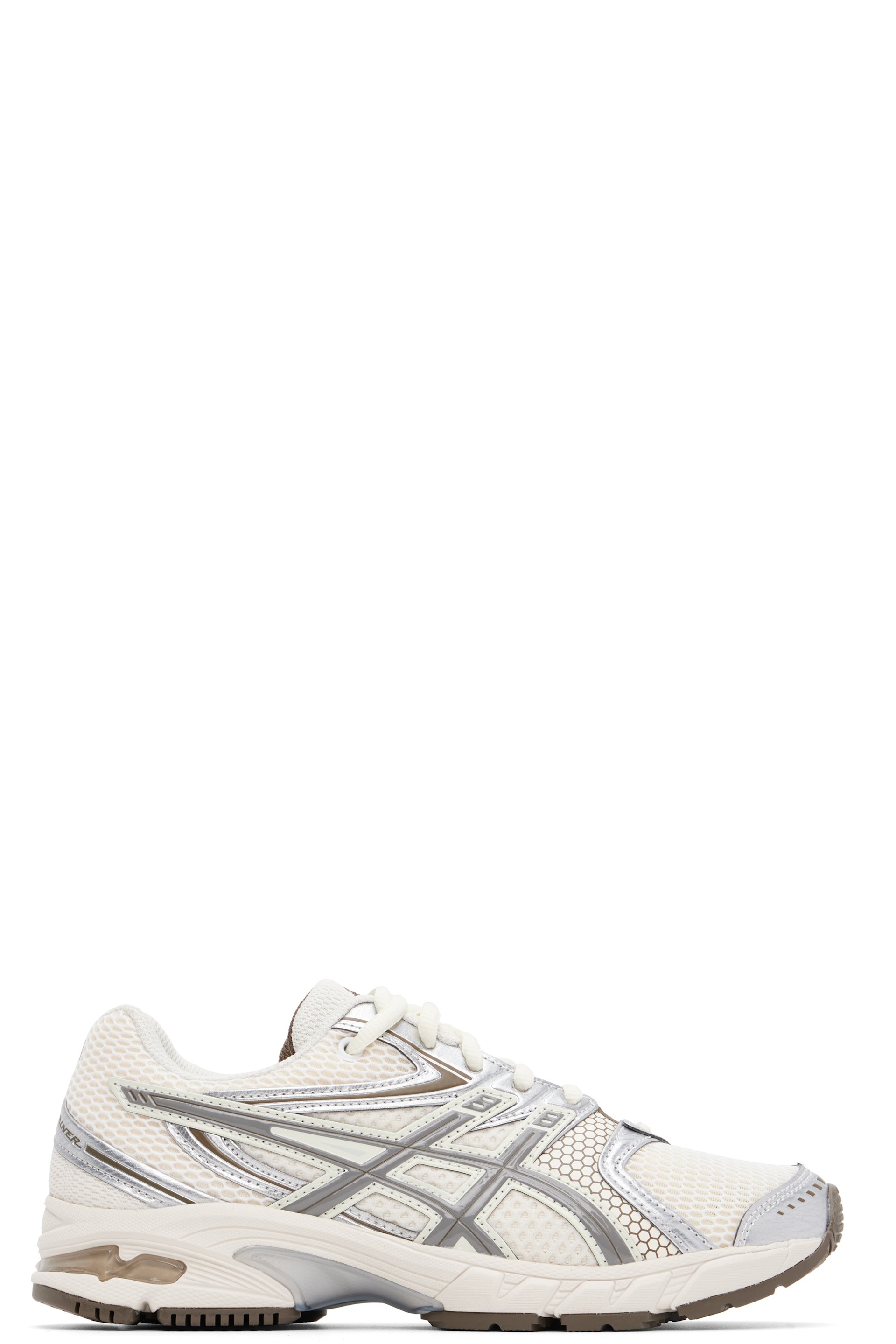 ASICS - Baskets Gel-DS Trainer 14 blanc cassé et argenté