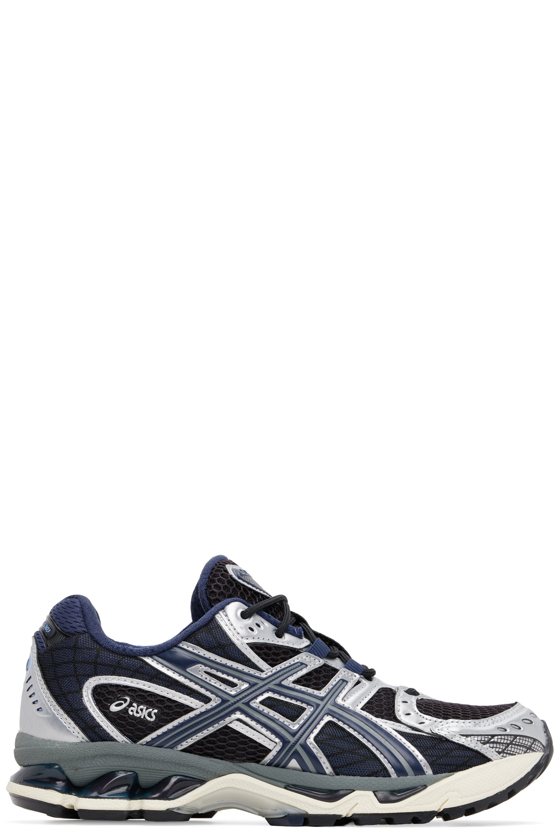 ASICS - Baskets Gel-Nimbus 10.1 noir et bleu marine