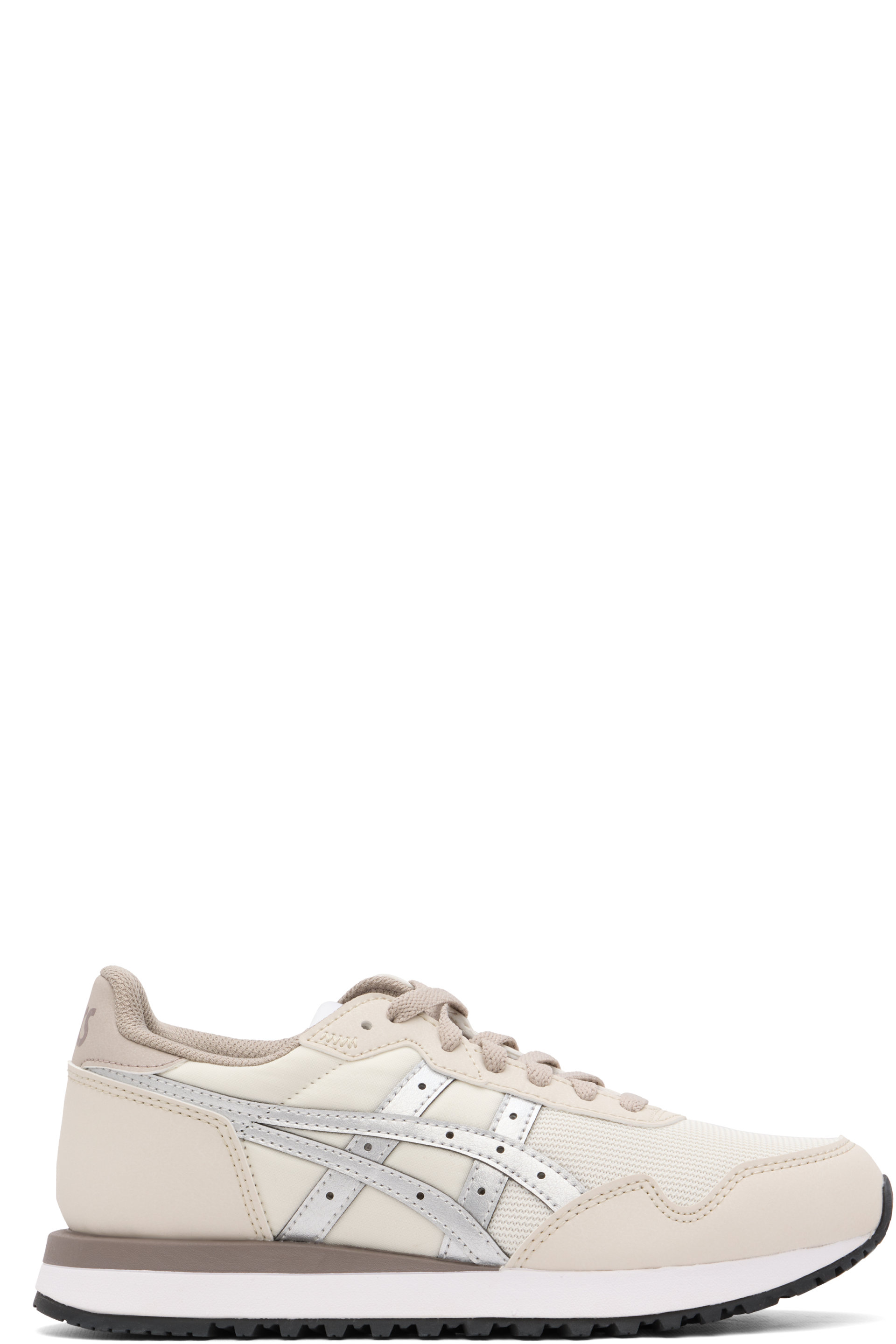 ASICS - Off-White & Taupe Tiger Runner II Sneakers