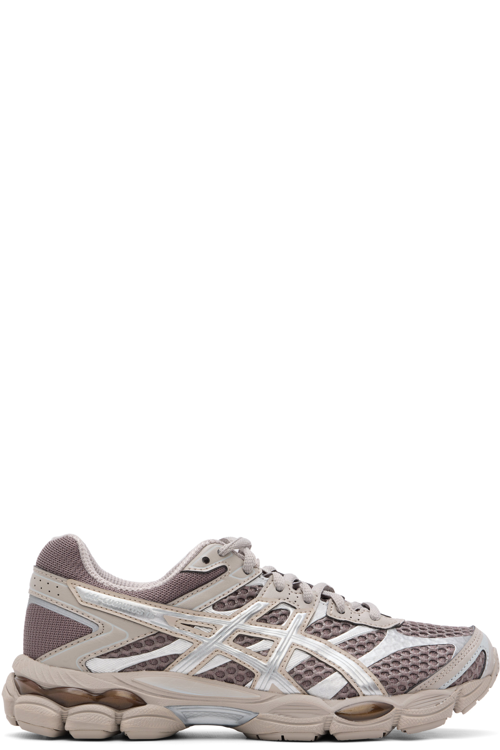 ASICS - Baskets 16 brun et taupe à technologie Gel-Cumulus