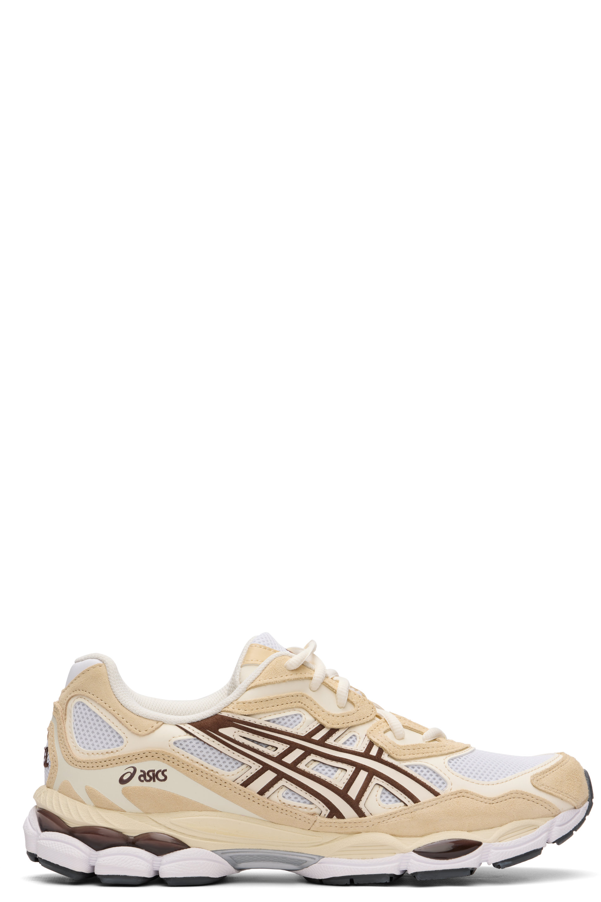 ASICS - White & Beige Gel-NYC Sneakers