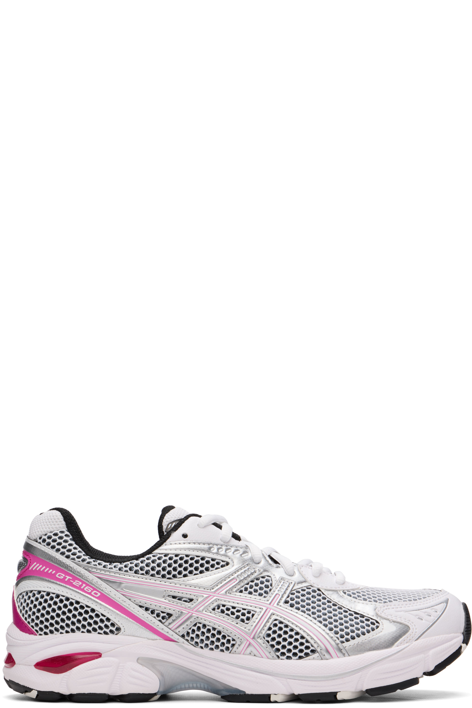 ASICS - White & Pink GT-2160 Sneakers