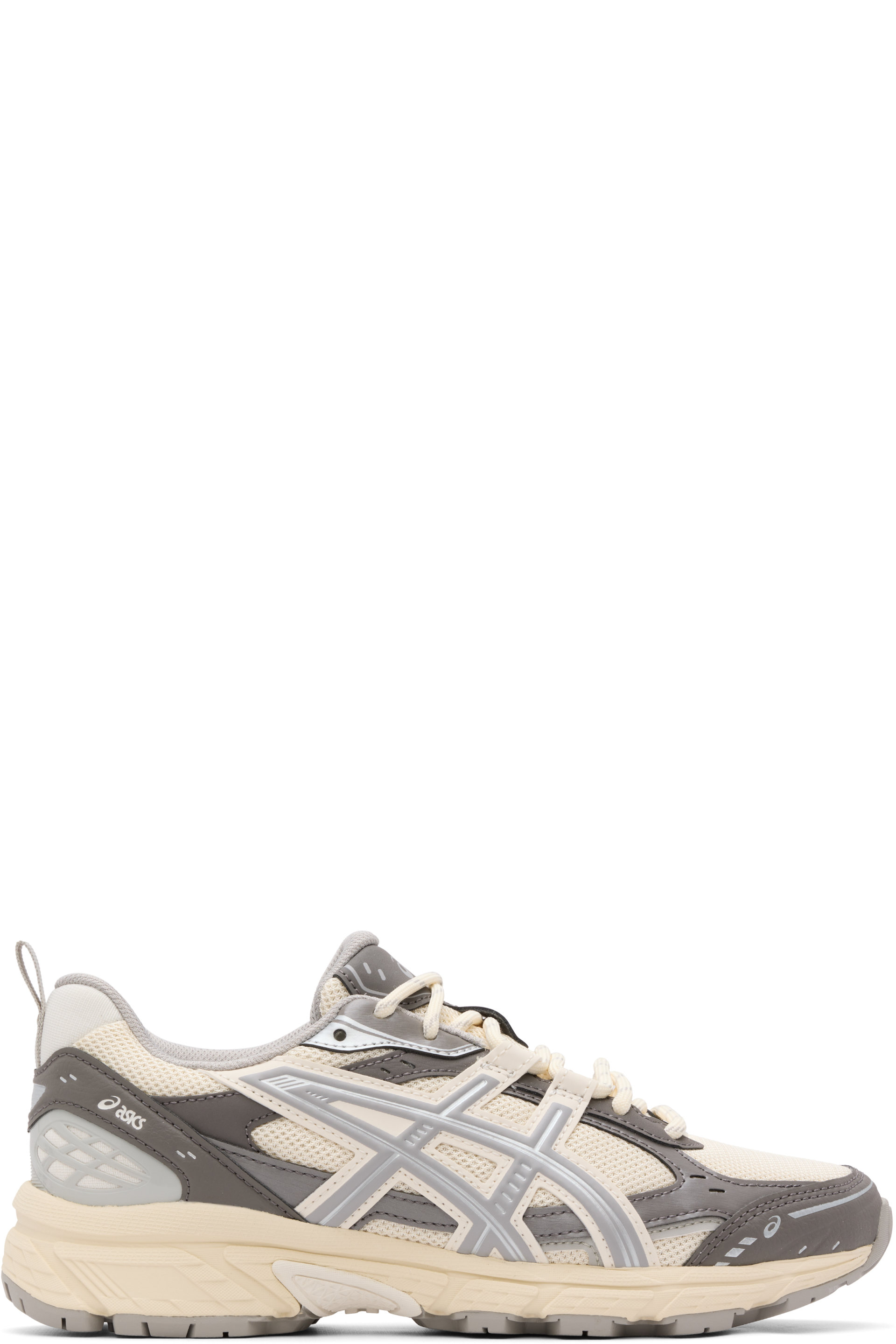 ASICS - Off-White & Gray Gel-Nunobiki Sneakers