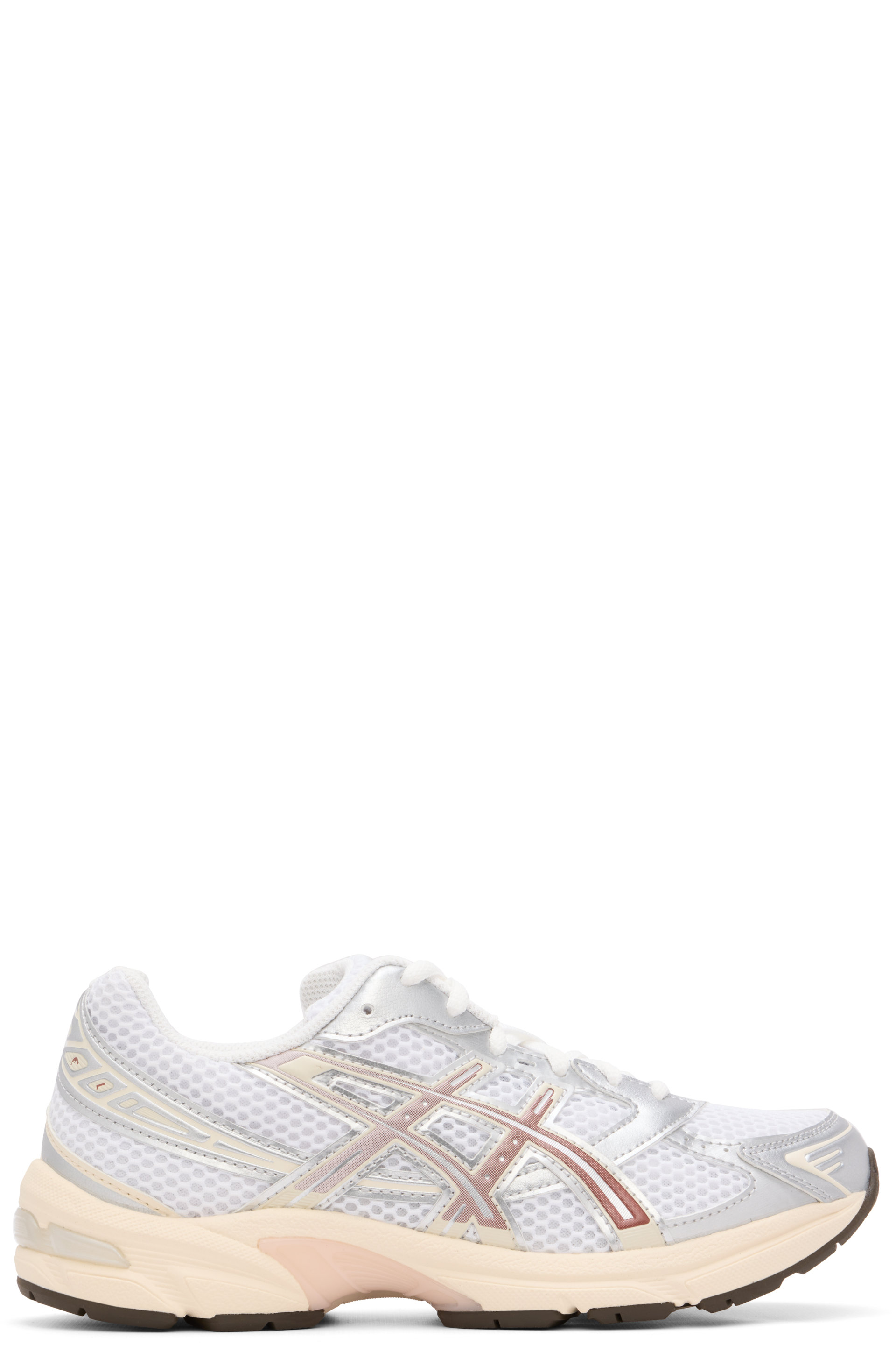 ASICS - White & Silver Gel-1130 Sneakers