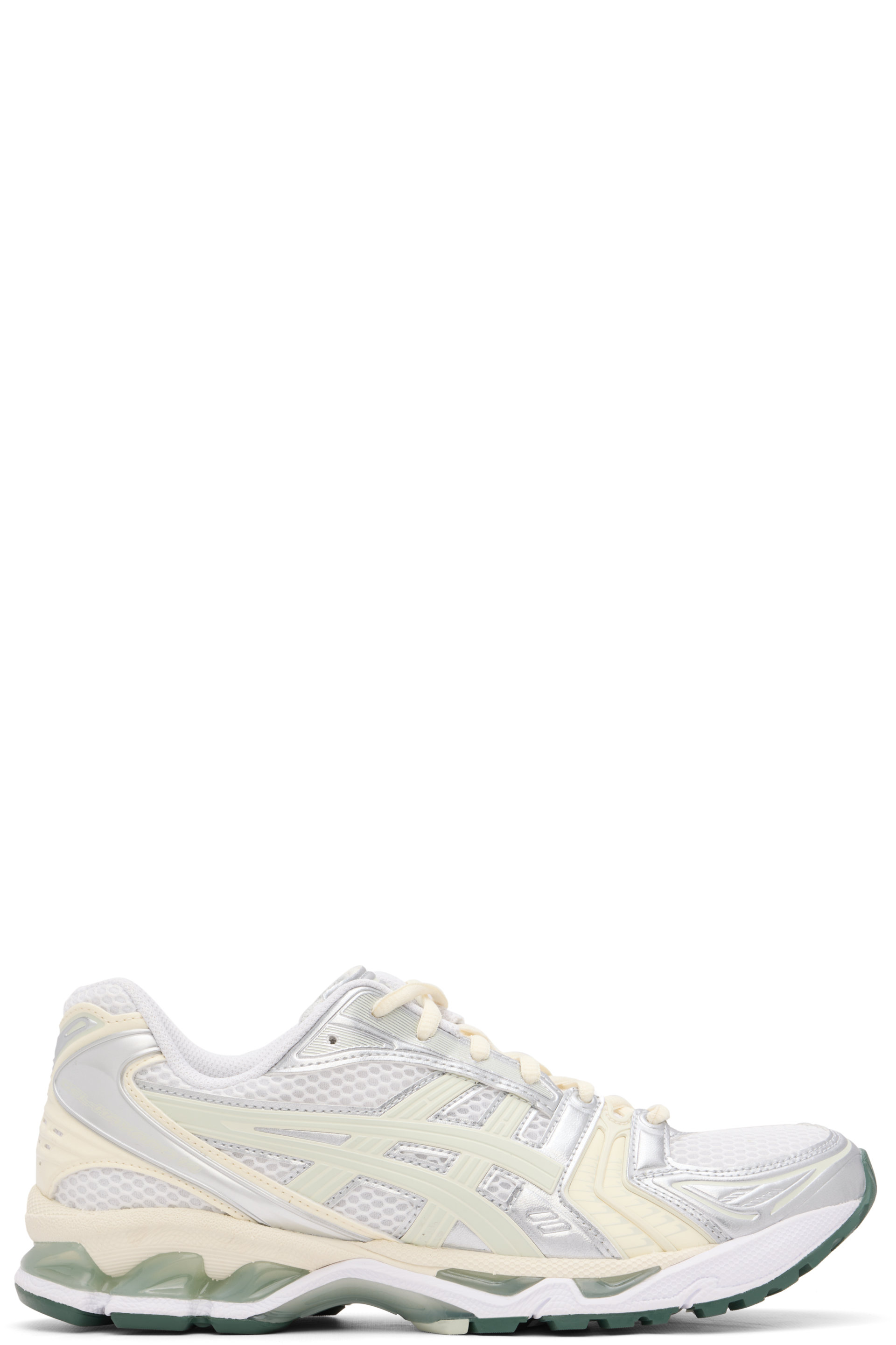 ASICS - White & Green Gel-Kayano 14 Sneakers