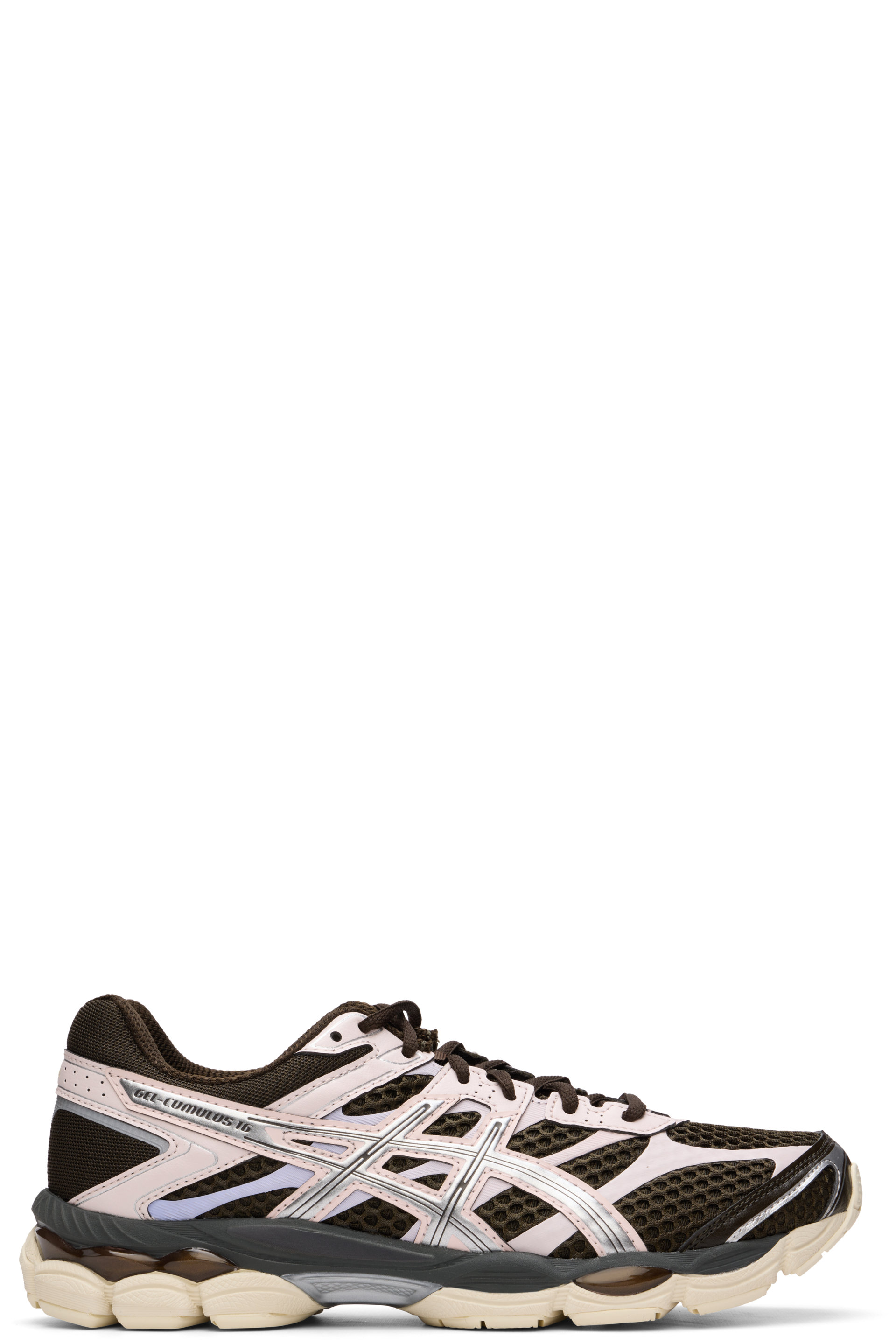 ASICS - Brown & Pink Gel-Cumulus 16 Sneakers