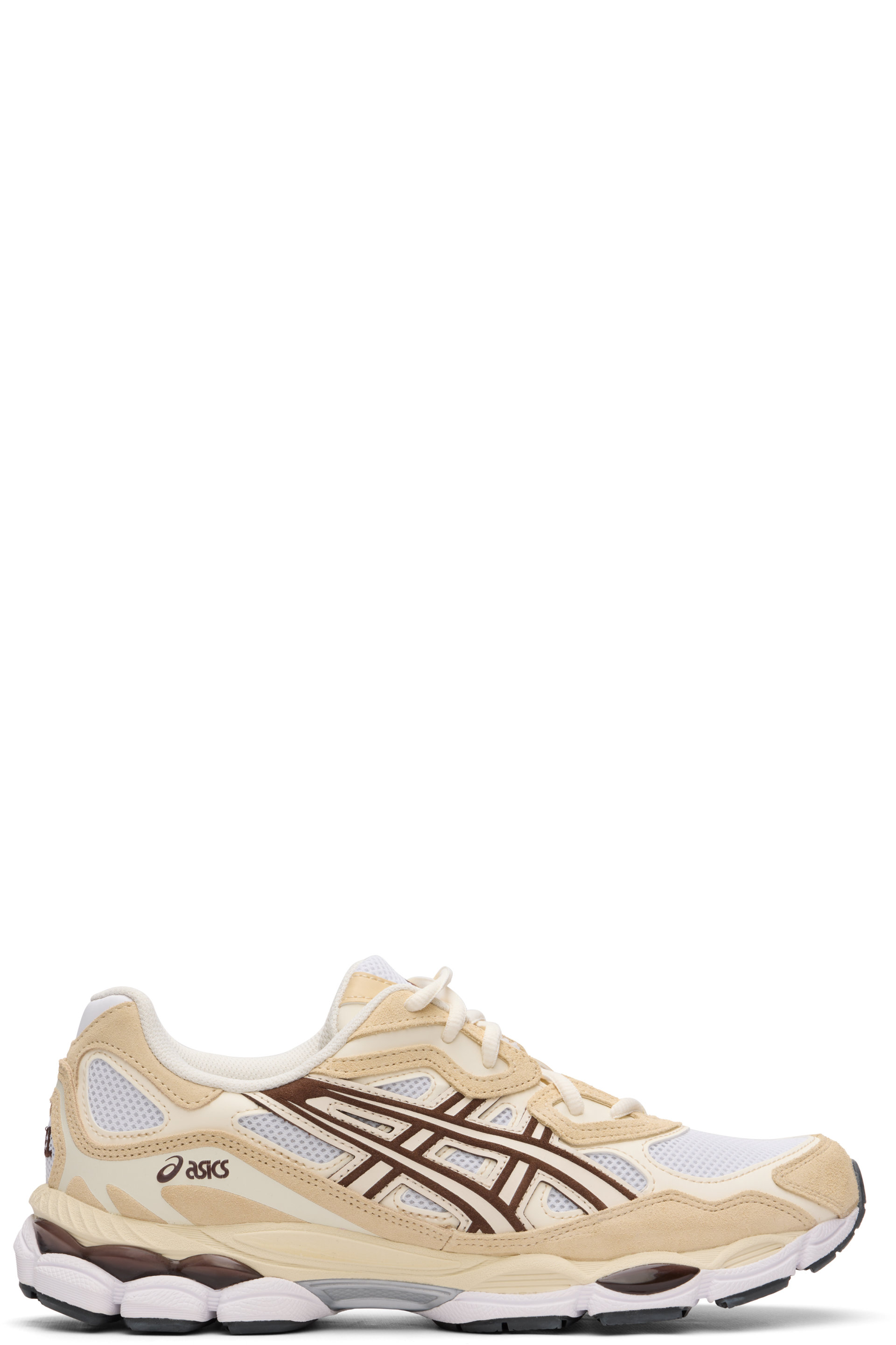 ASICS - White & Beige Gel-NYC Sneakers