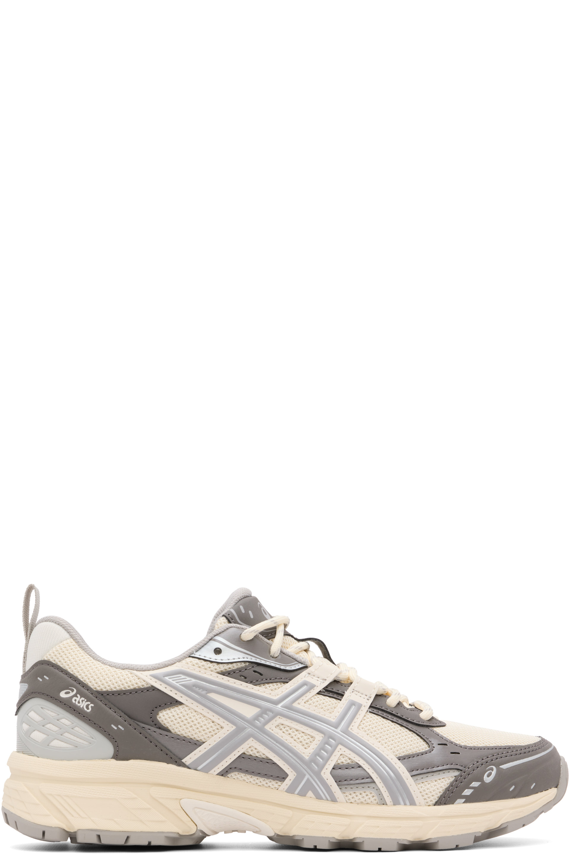 ASICS - Off-White & Gray Gel-Nunobiki Sneakers