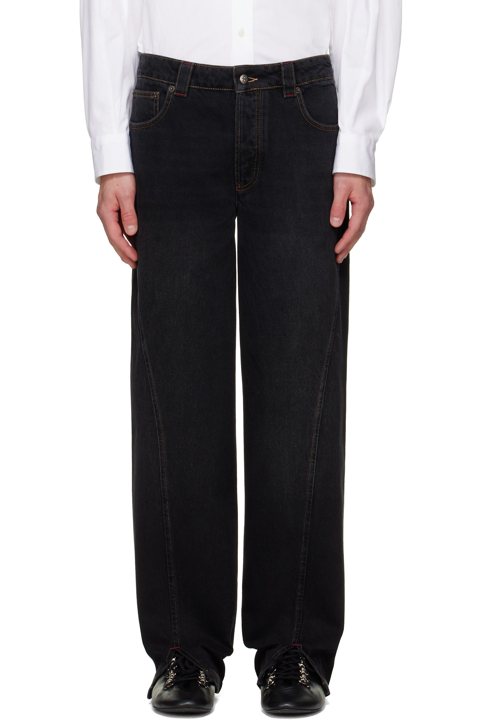 AVAVAV - Black Jonna Straight Jeans