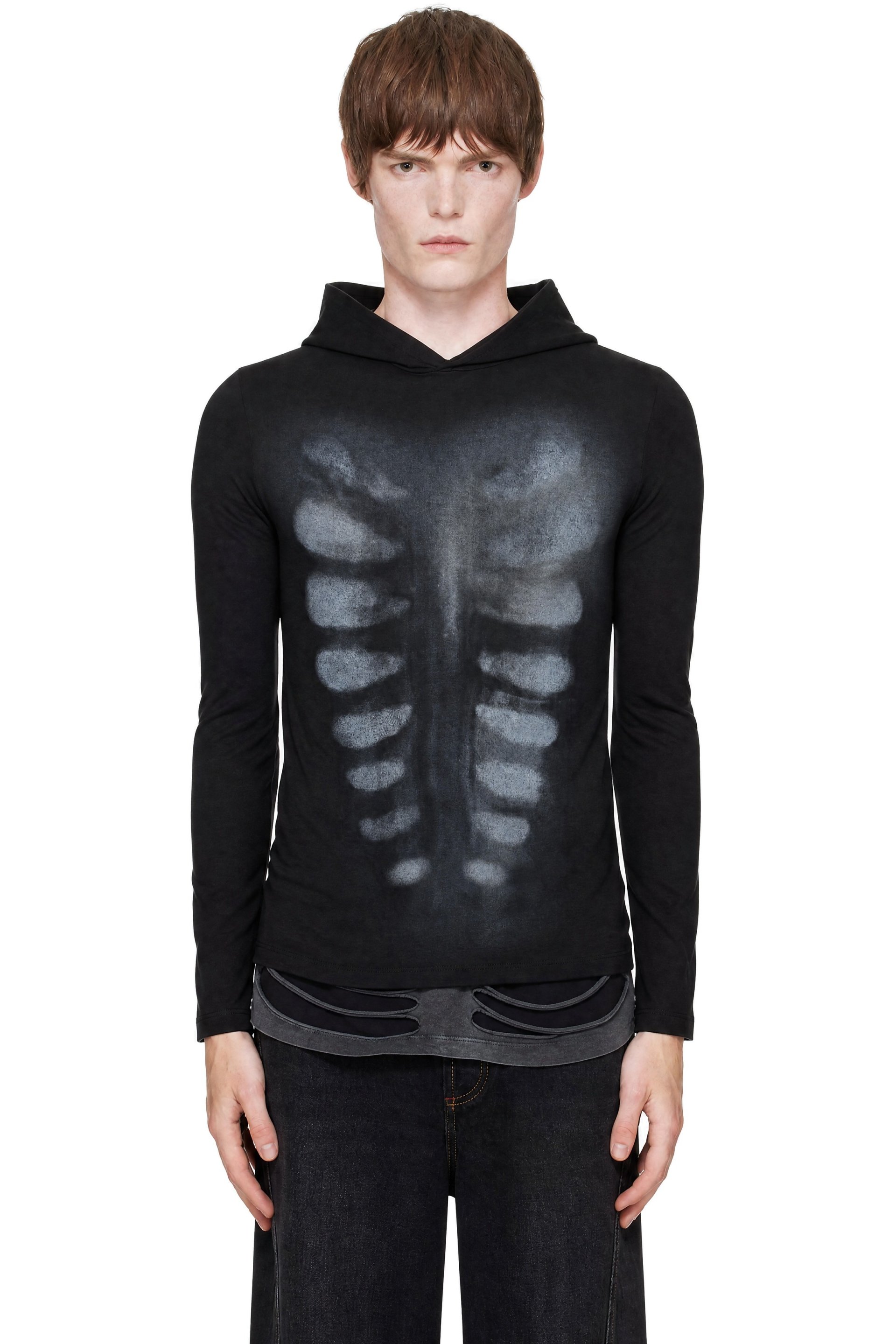 AVAVAV - Black X-Ray Baselayer Hoodie