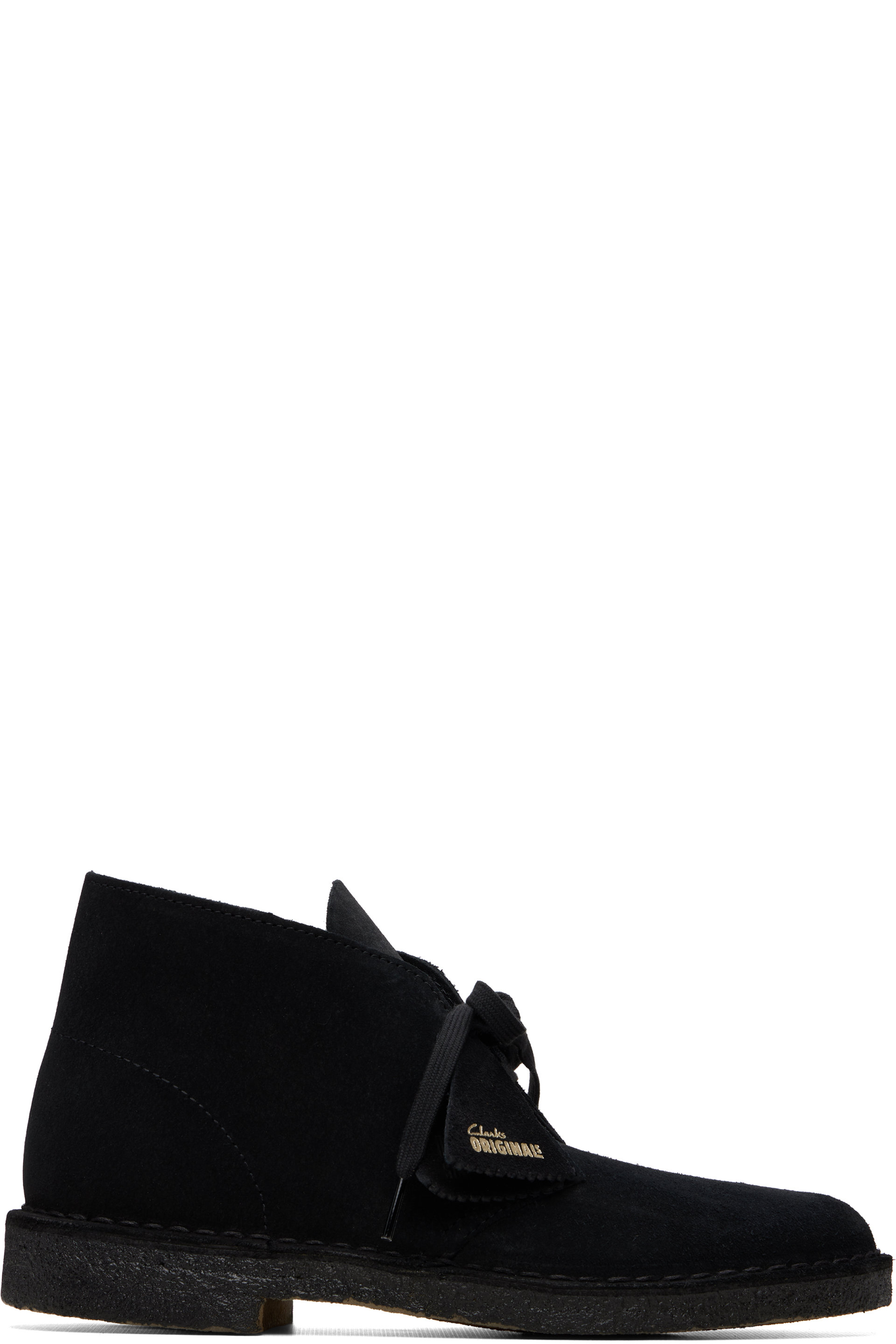 Clarks Originals - Black Suede Desert Boots