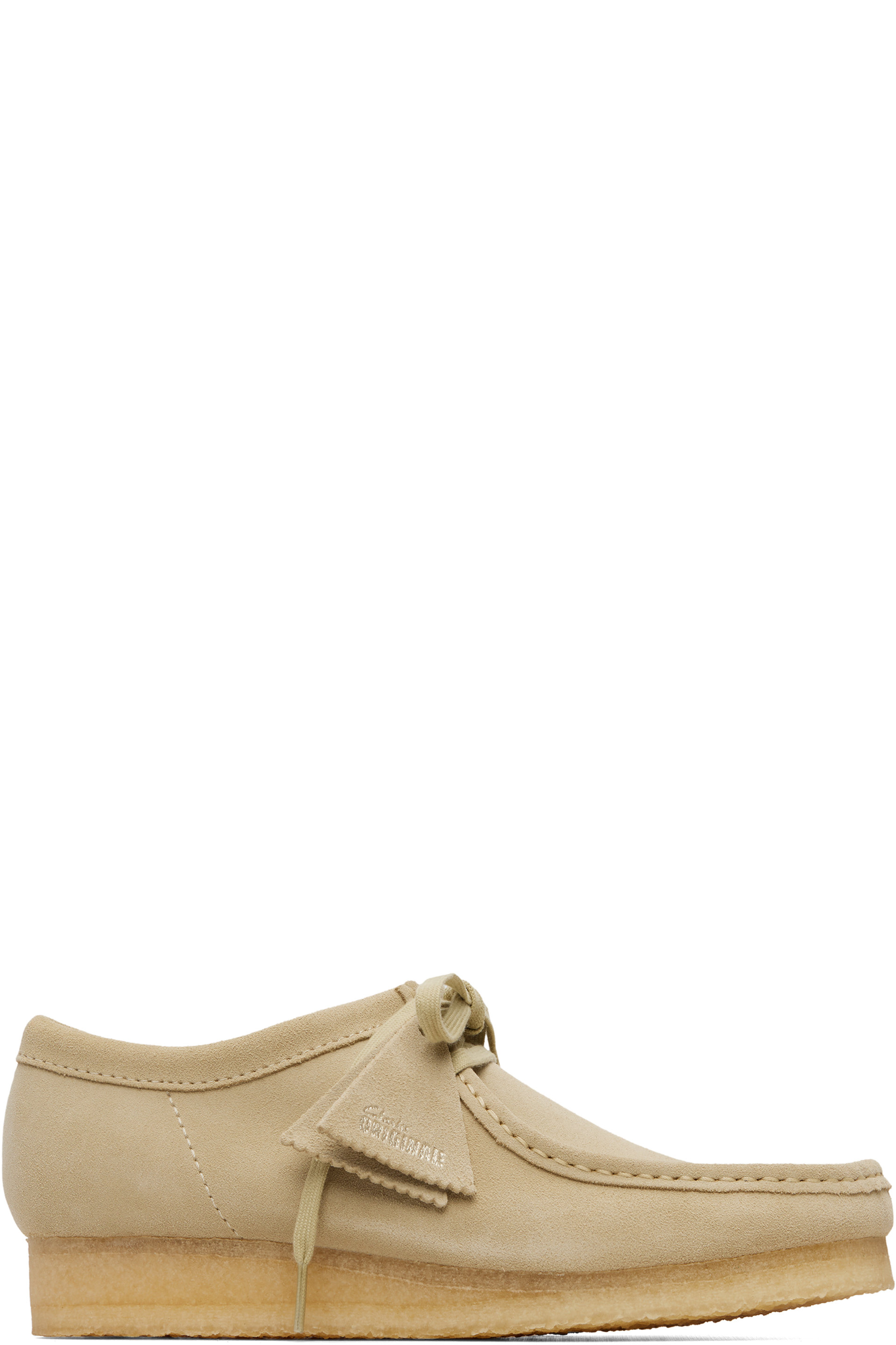 Clarks Originals - Beige Wallabee Derbys