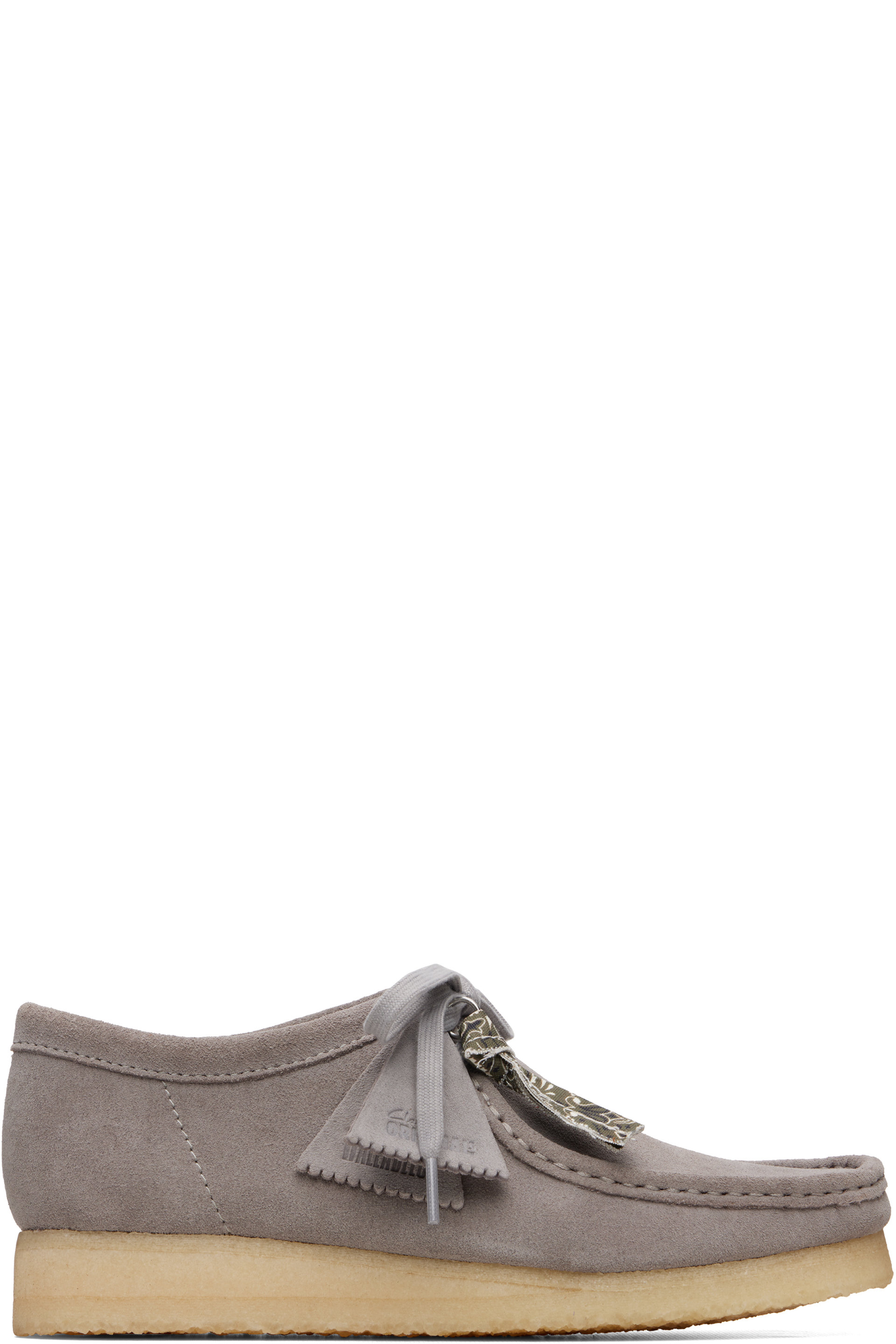 Clarks Originals - Gray Wallabee Derbys