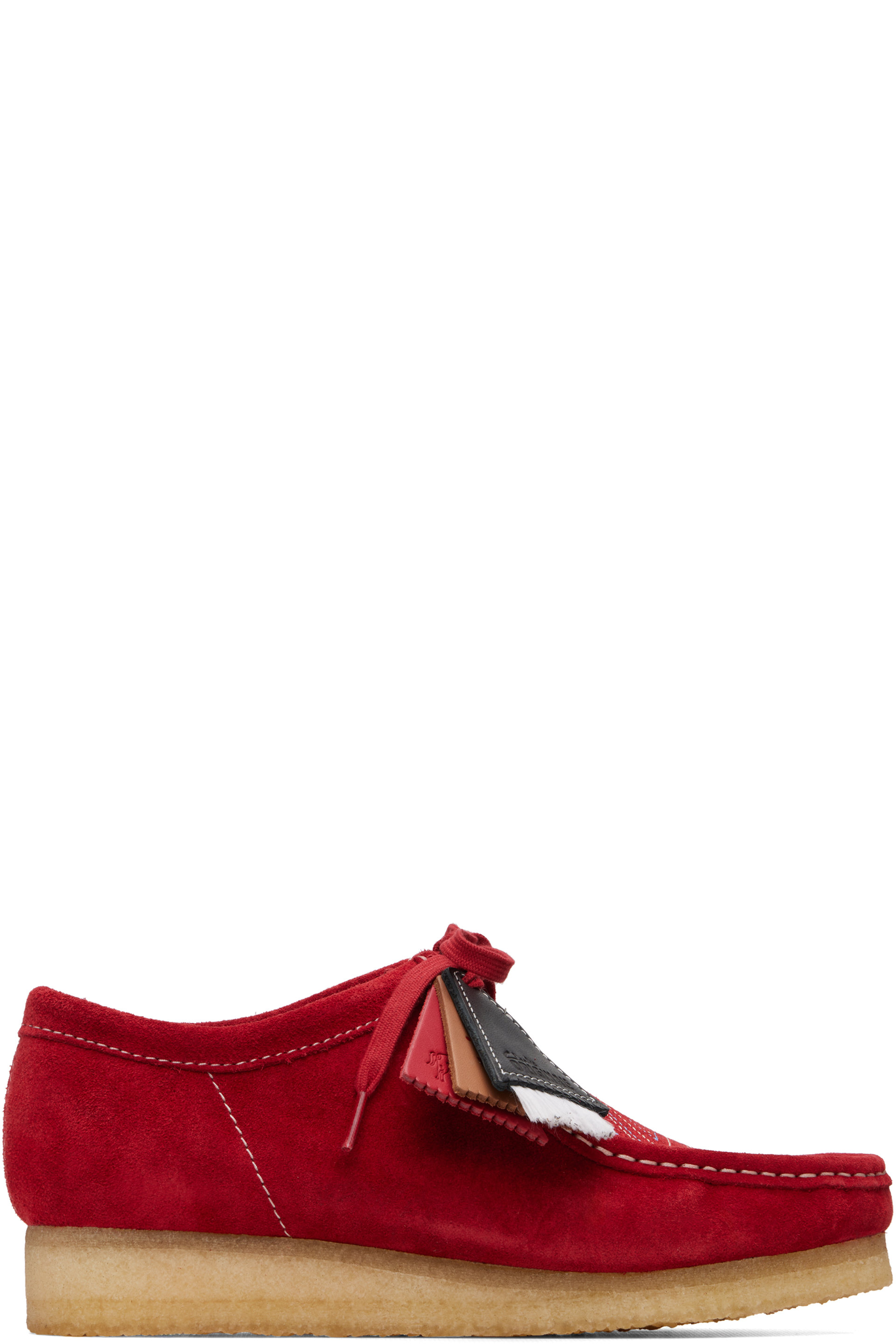 Clarks Originals - Red Wallabee Derbys