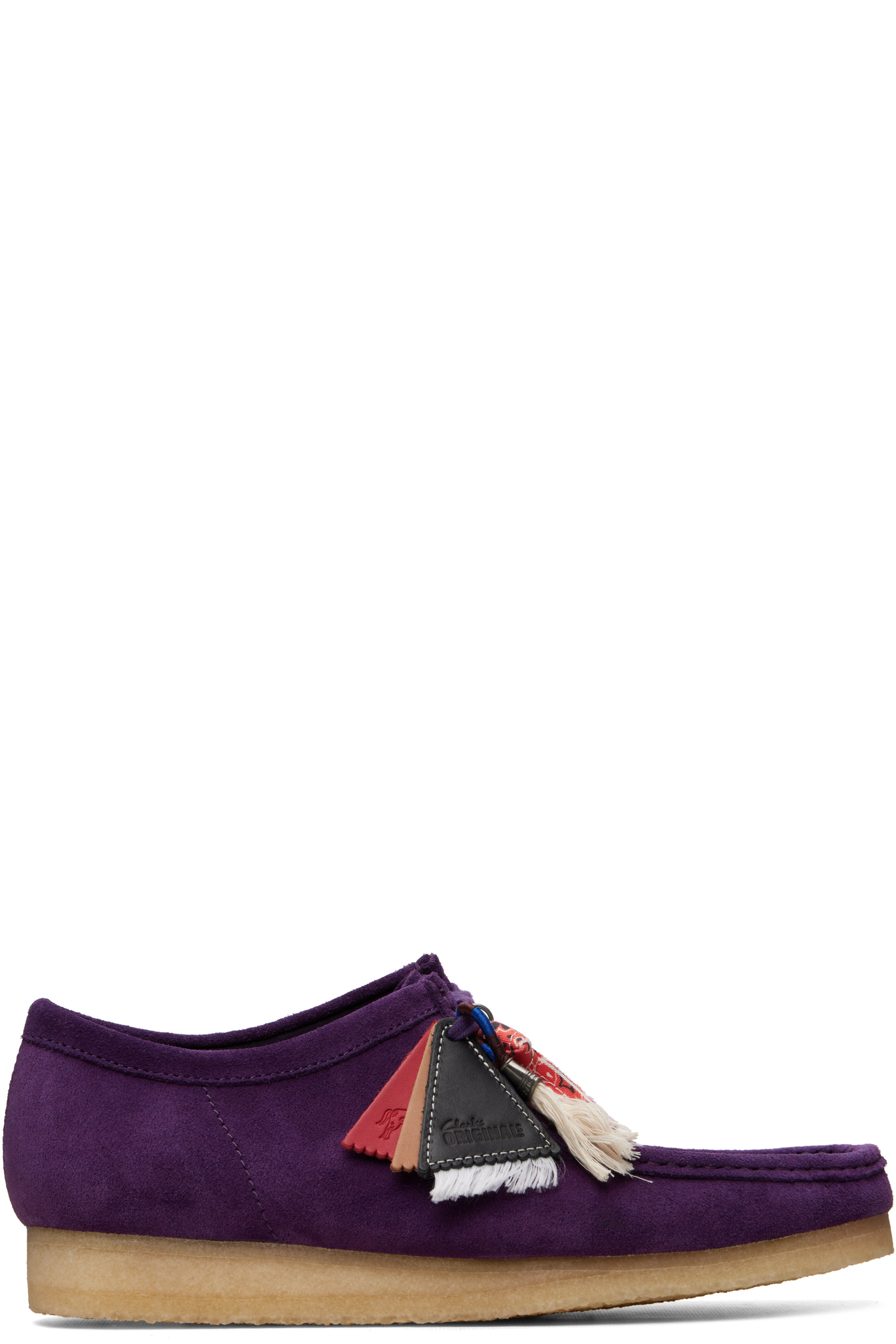Clarks Originals - Purple Blanche Yu Edition Wallabee Derbys