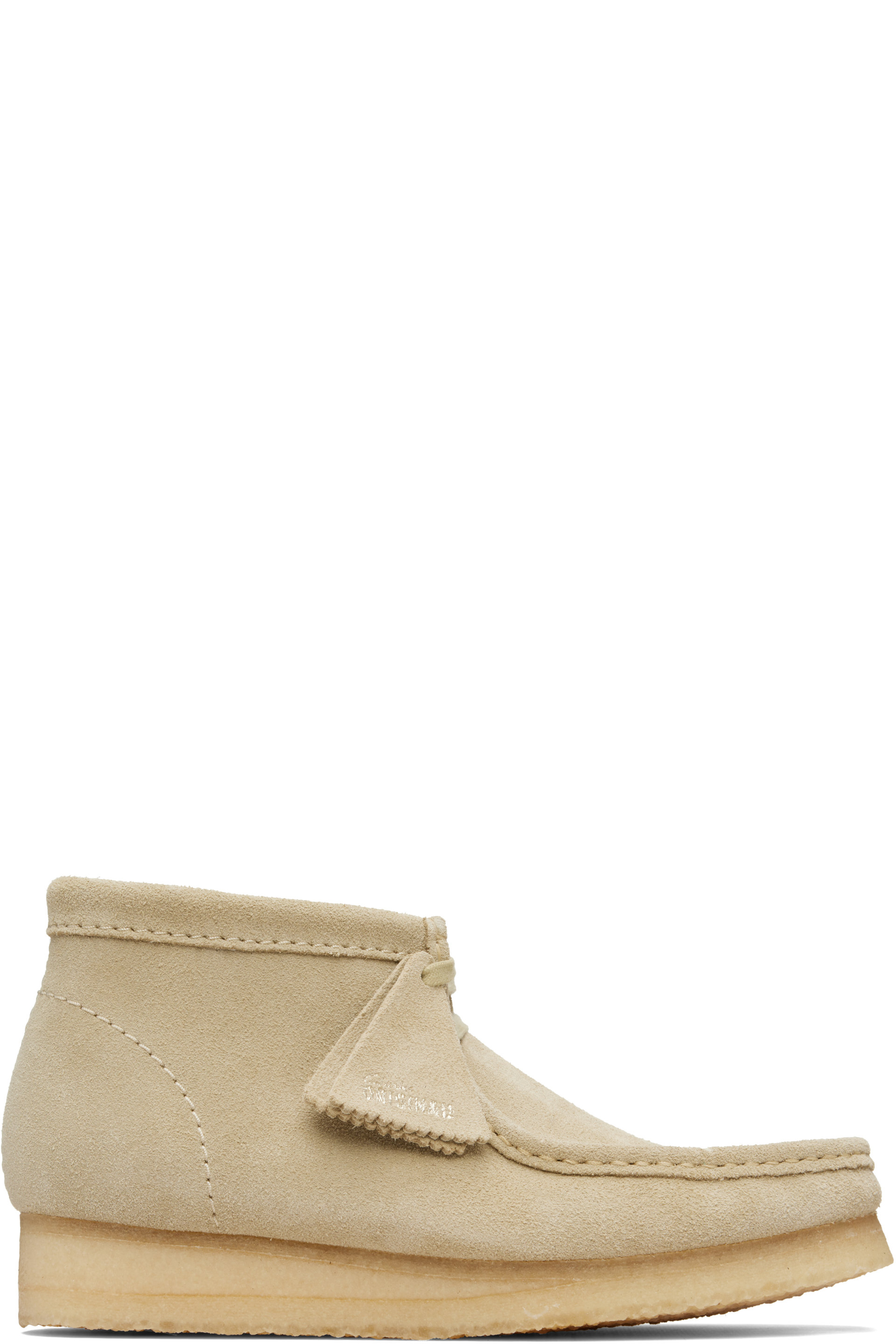 Clarks Originals - Beige Wallabee Boots