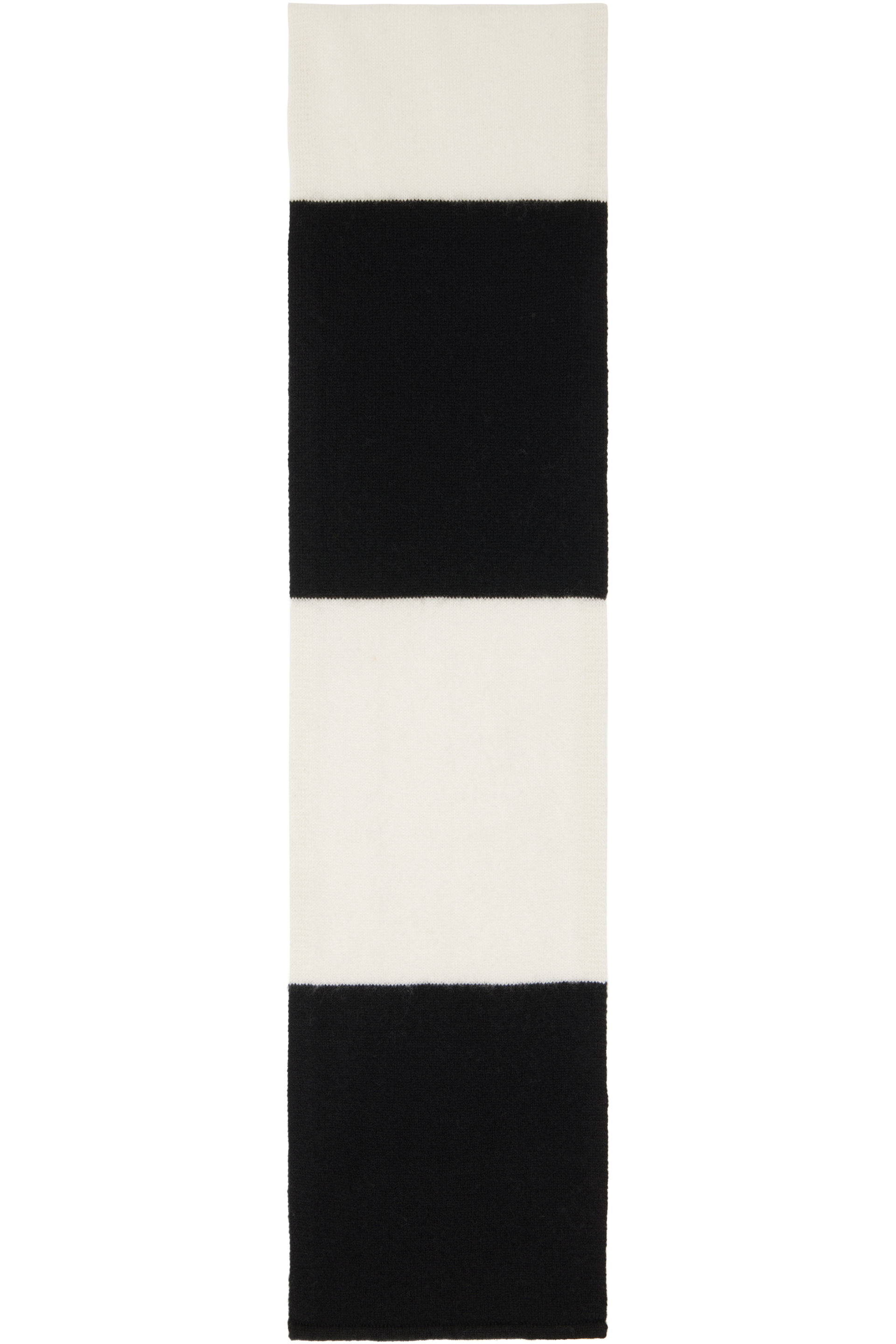 Hai - Black & Off-White Sadie Scarf