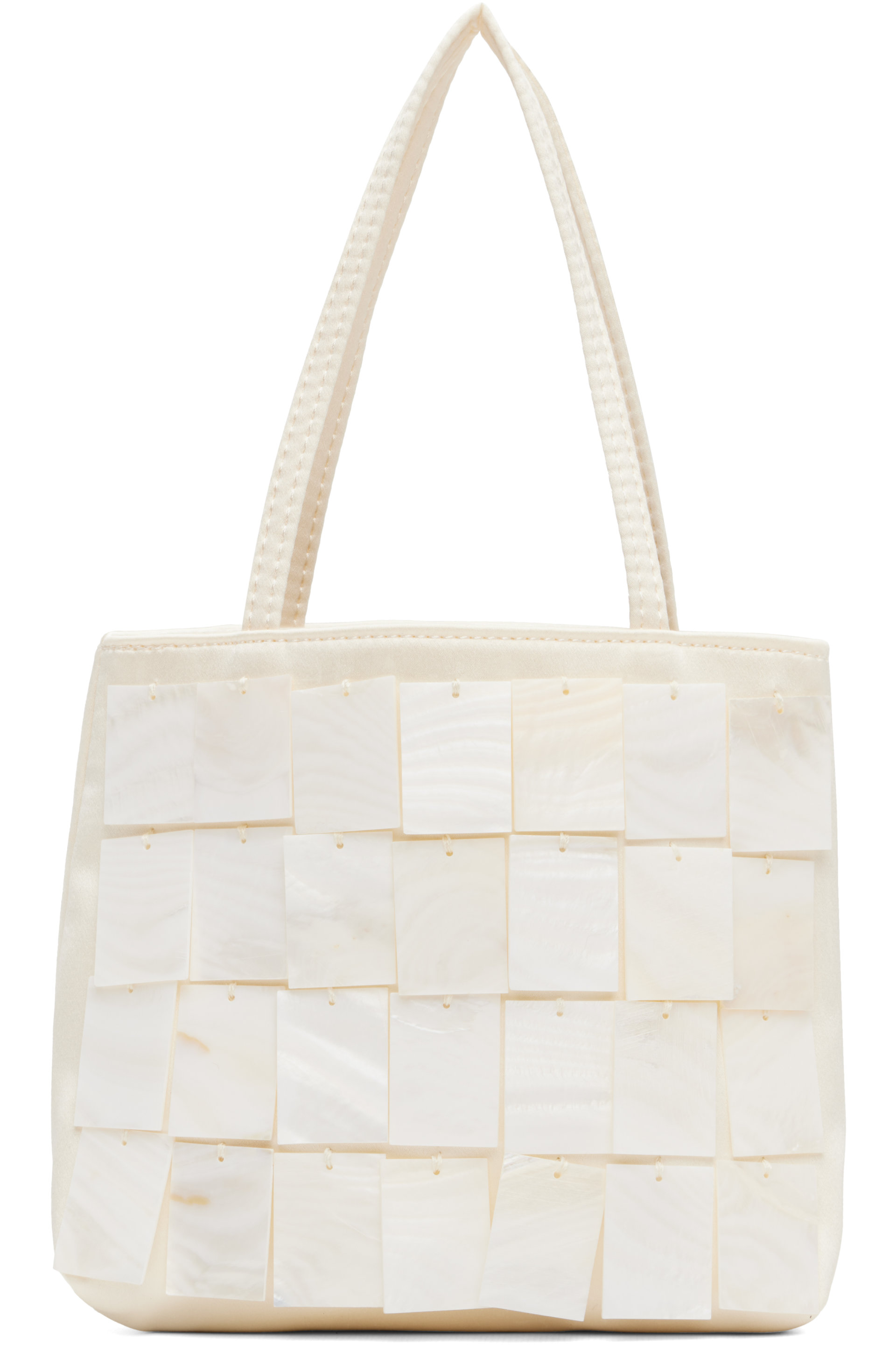 Hai - Off-White Silk Leanna Bag