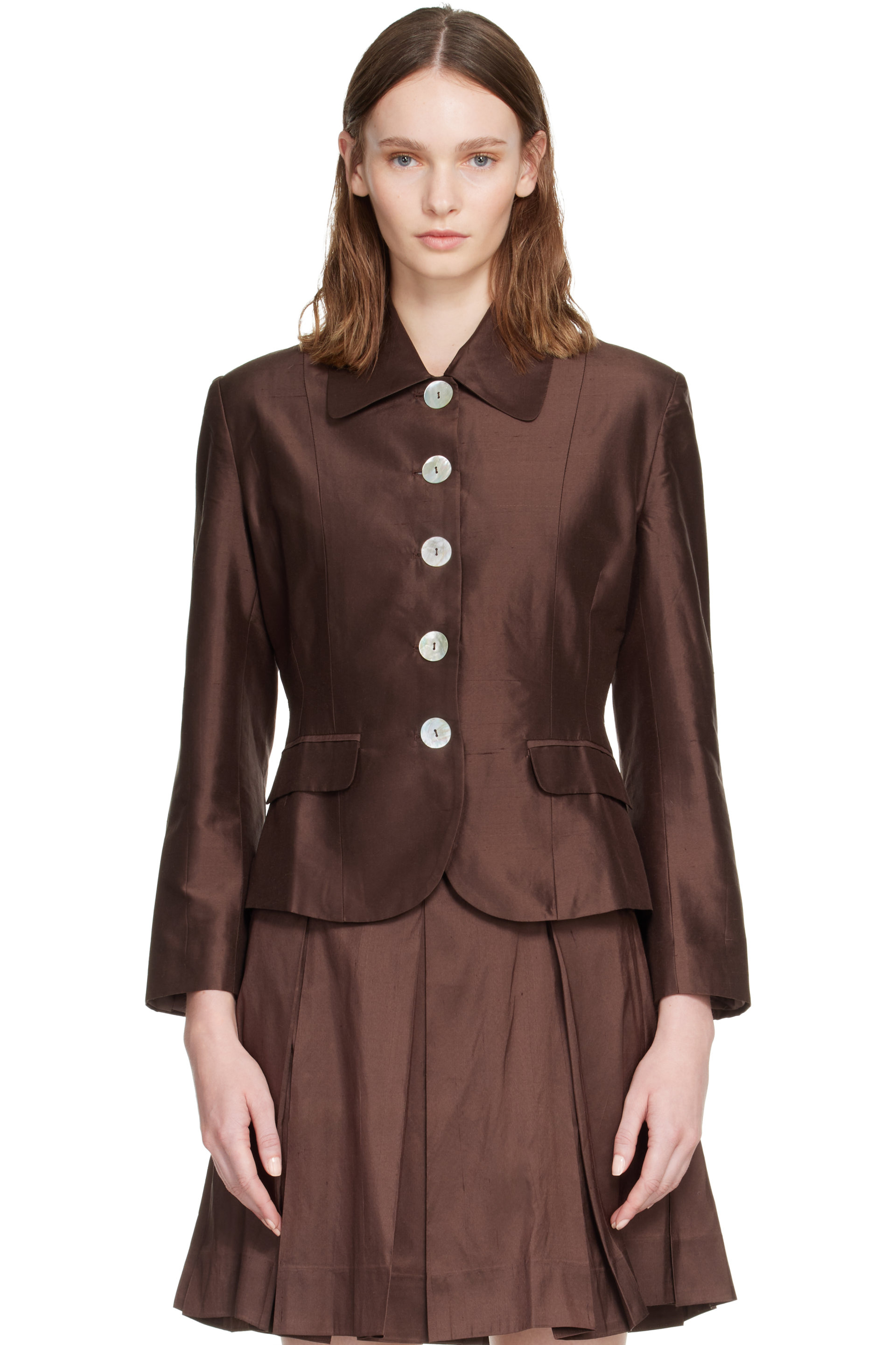 Hai - Brown Audrey Jacket