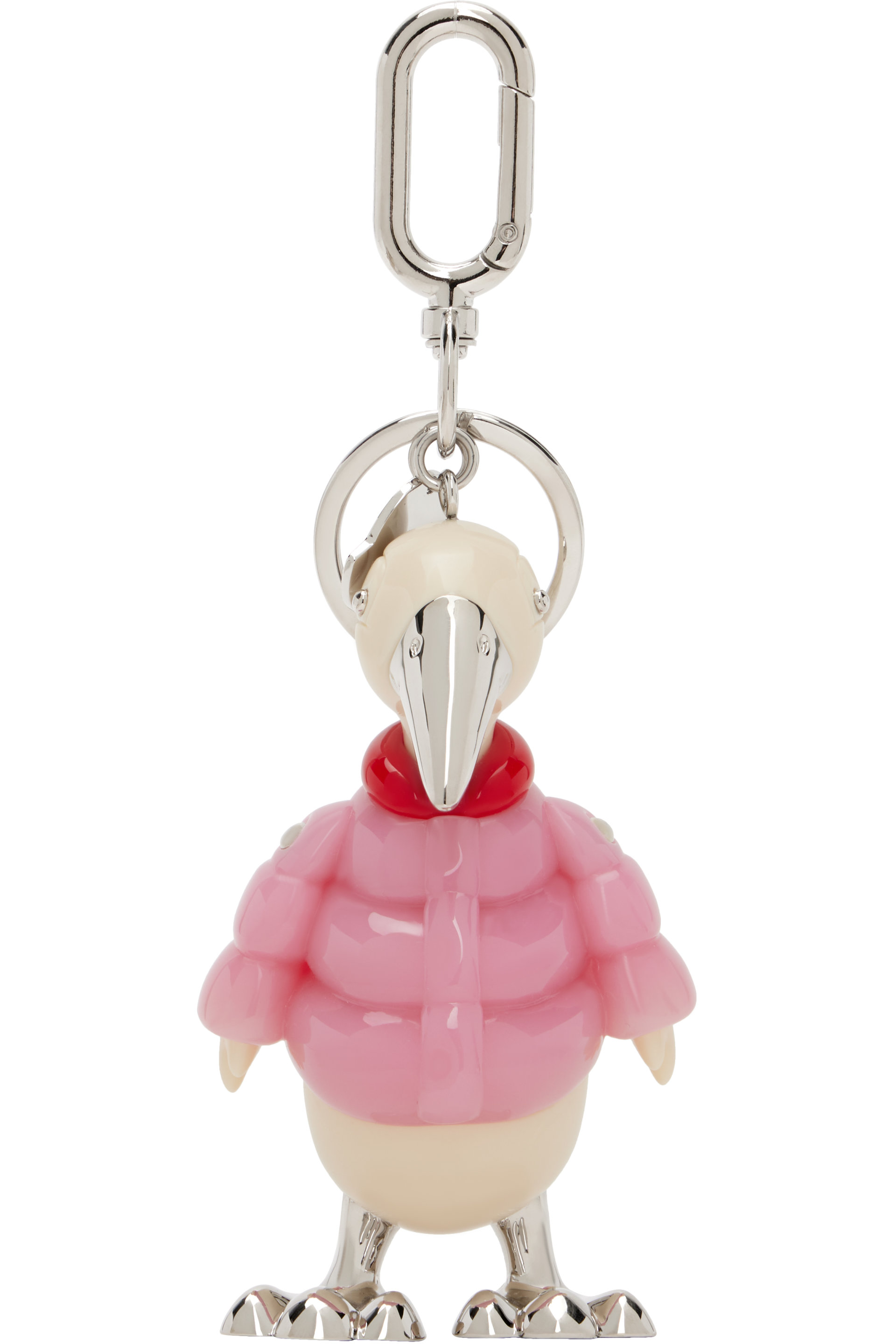 Moncler - ピンク 'Mon Duck' バッグチャーム
