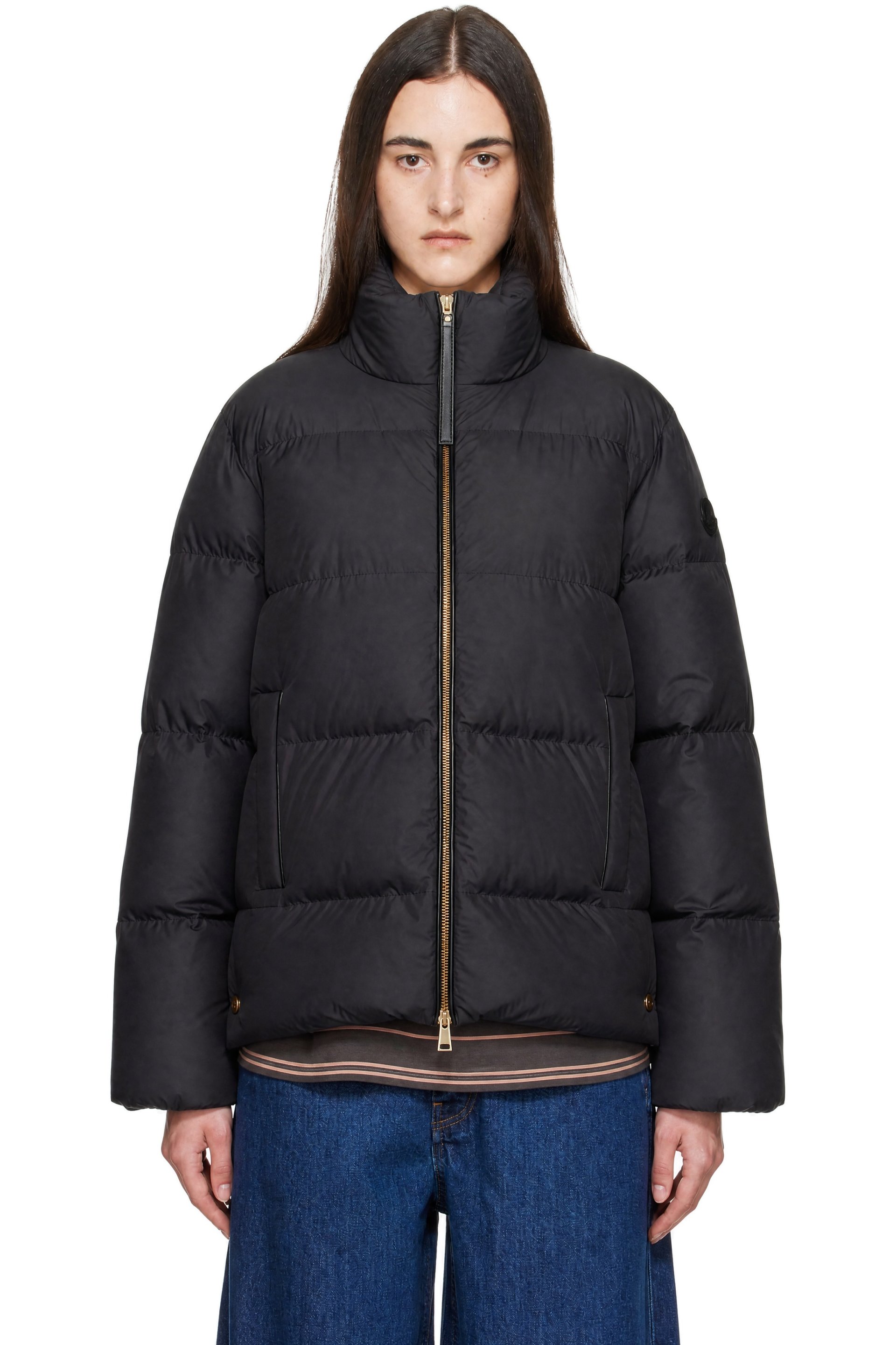 Moncler - Black Vivantesse Down Jacket