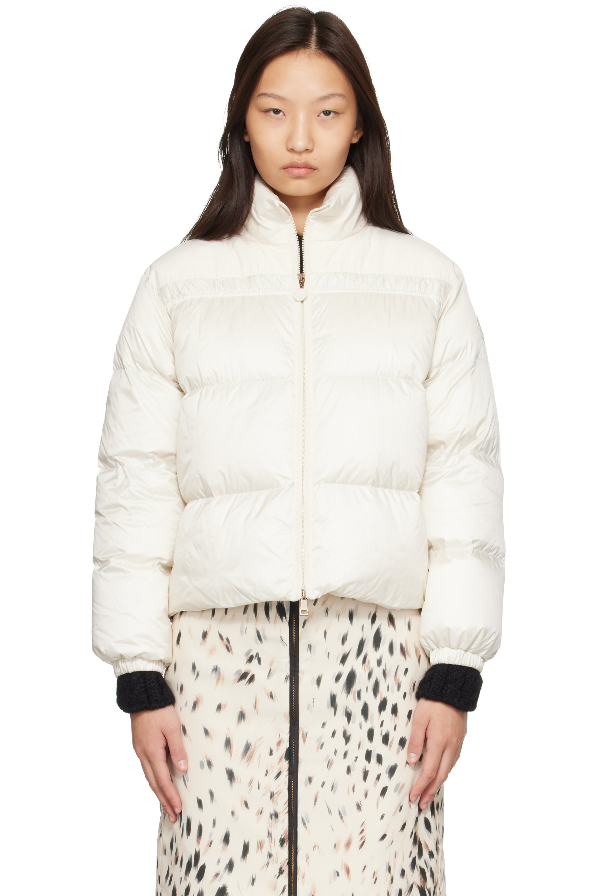 Moncler - White Meditation Down Jacket