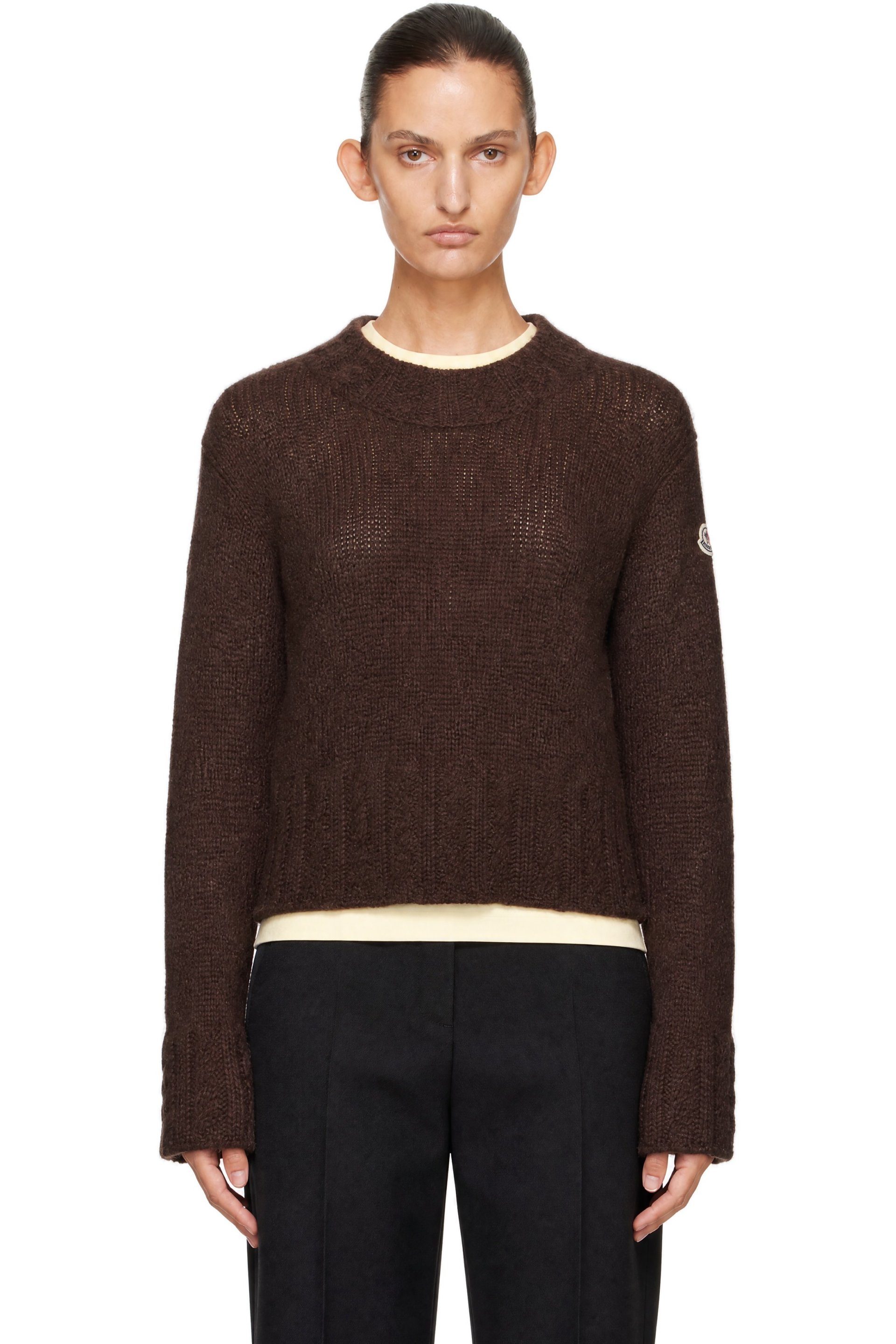Moncler - Brown Alpaca Blend Sweater