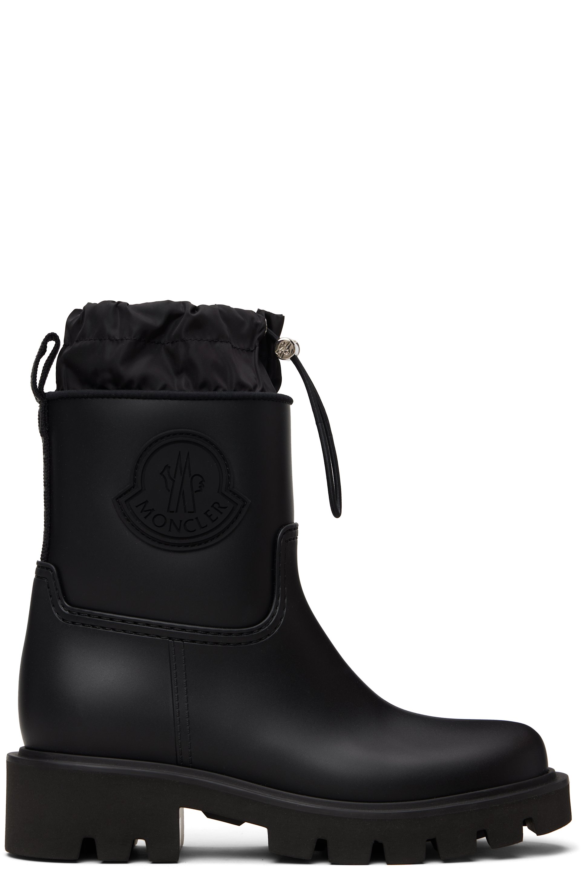 Moncler - Black Kickstream Rain Boots