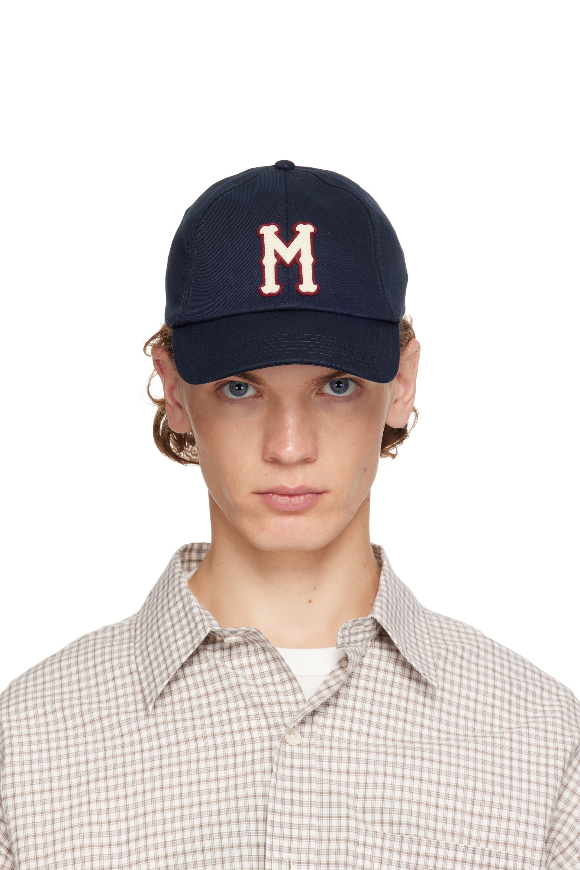 Moncler - Navy Cotton Gabardine Baseball Cap