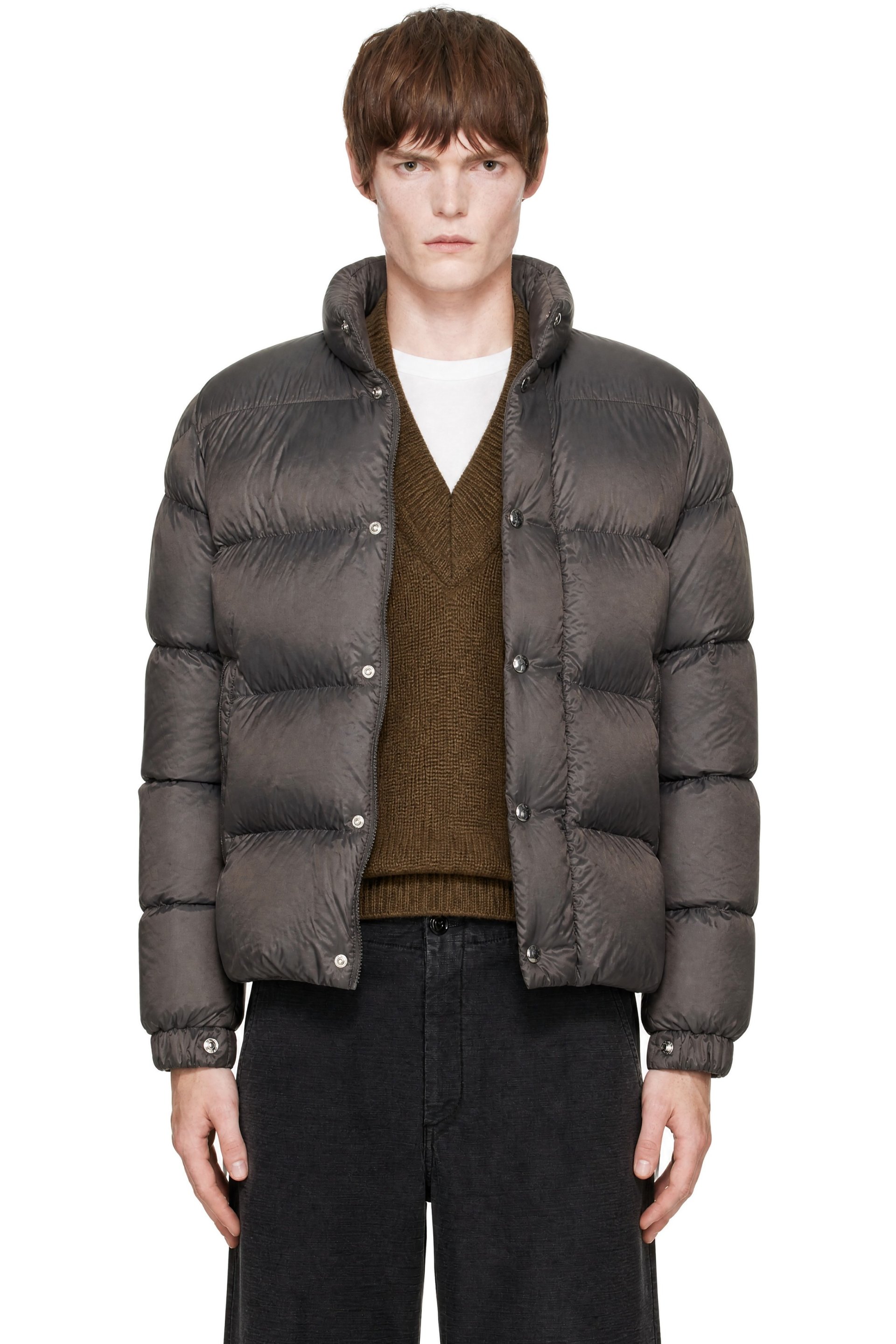 Moncler - Gray Pesio Down Jacket