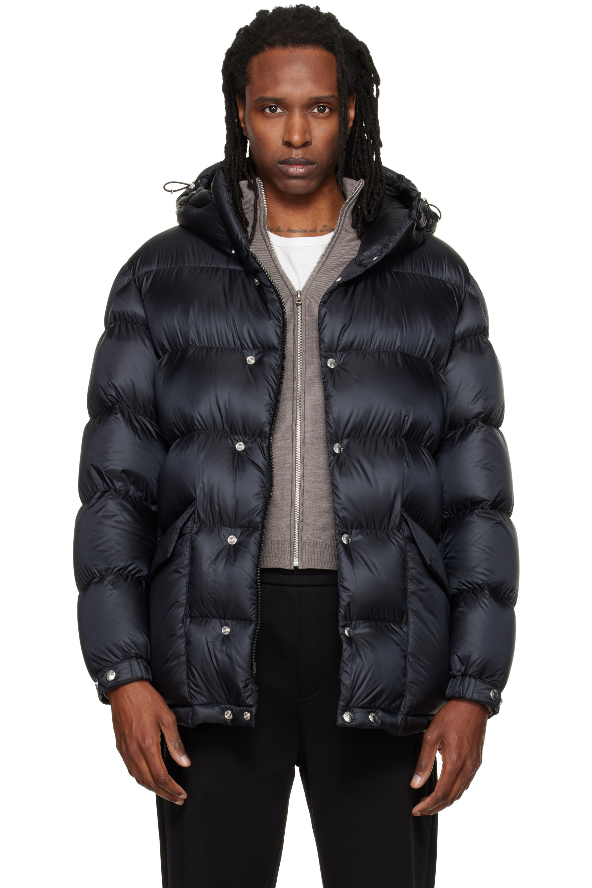Moncler - Black Orelith Short Down Jacket