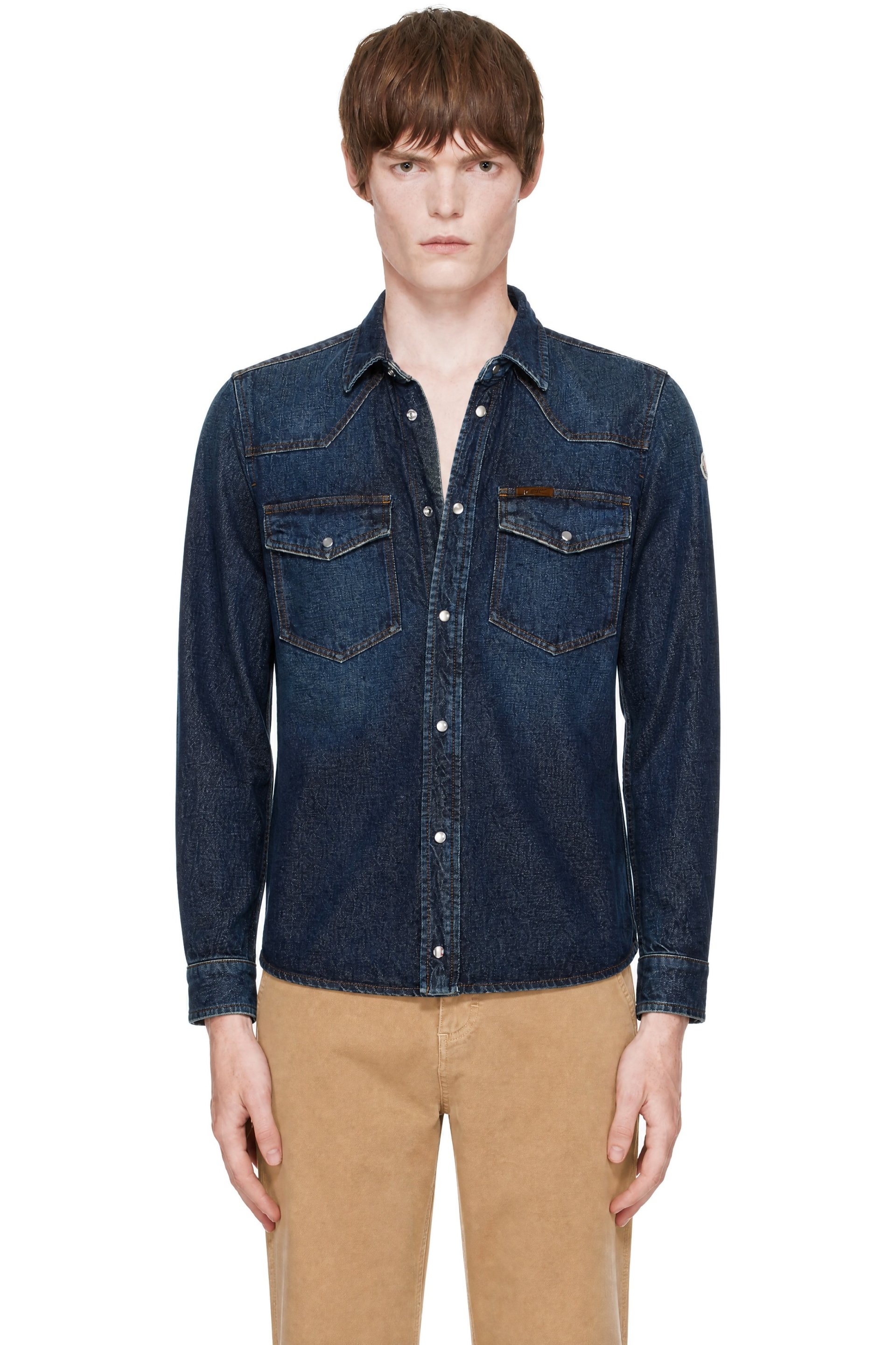 Moncler - Blue Denim Shirt Jacket