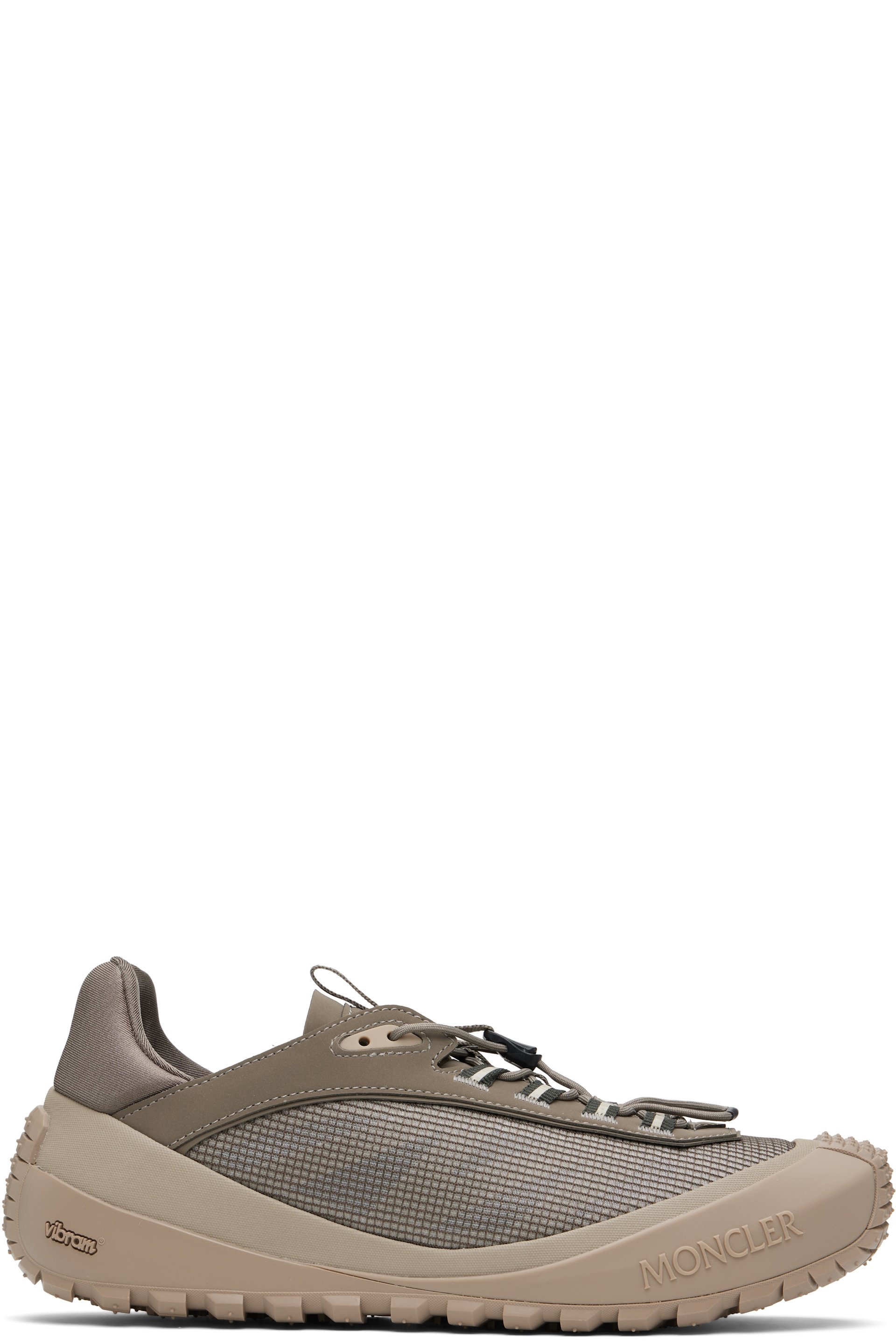 Moncler - Taupe Trailgrip LP Suede & Nubuck Sneaker