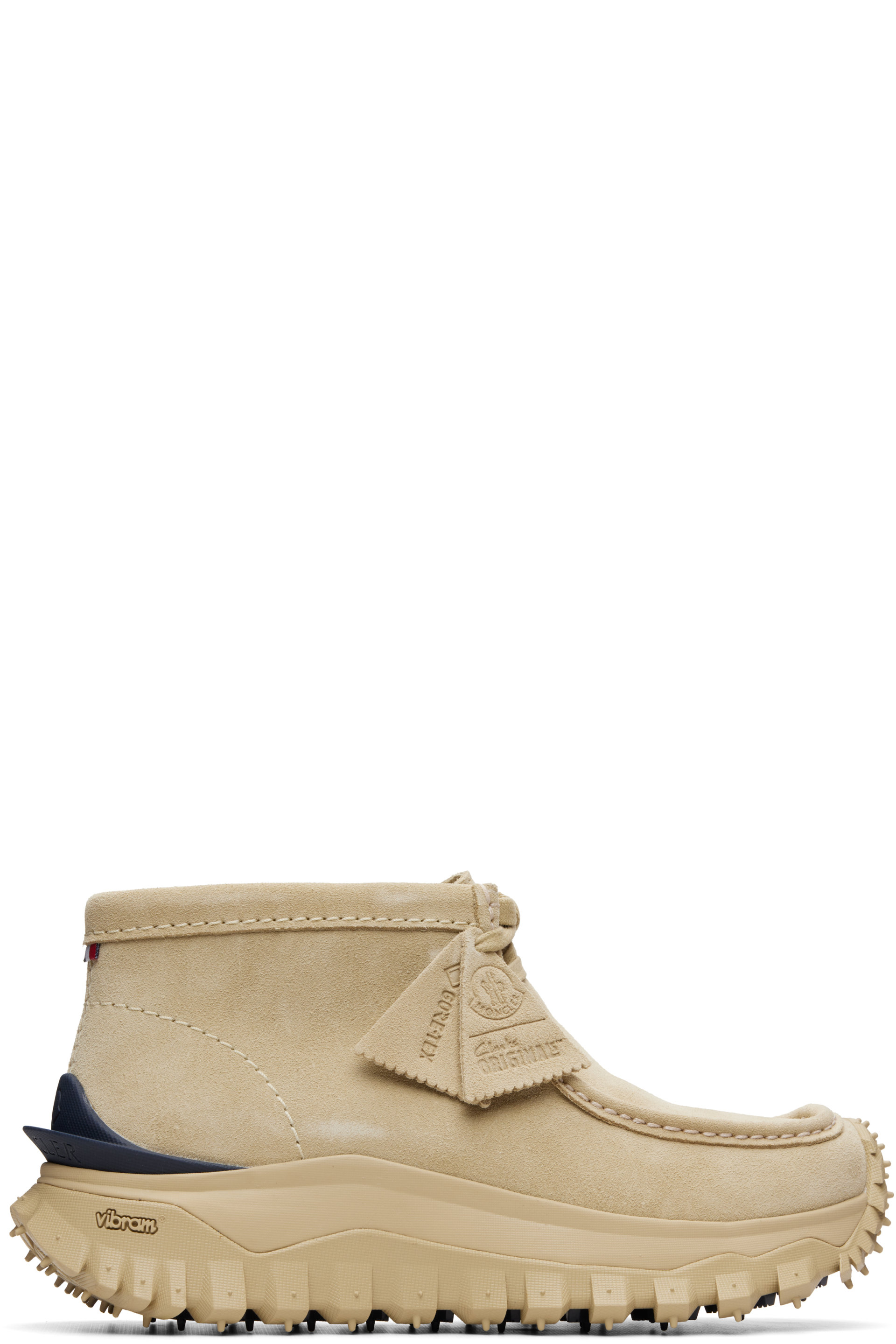 Moncler - Beige Clarks Originals Edition Trailgrip Wallabee GTX Boots