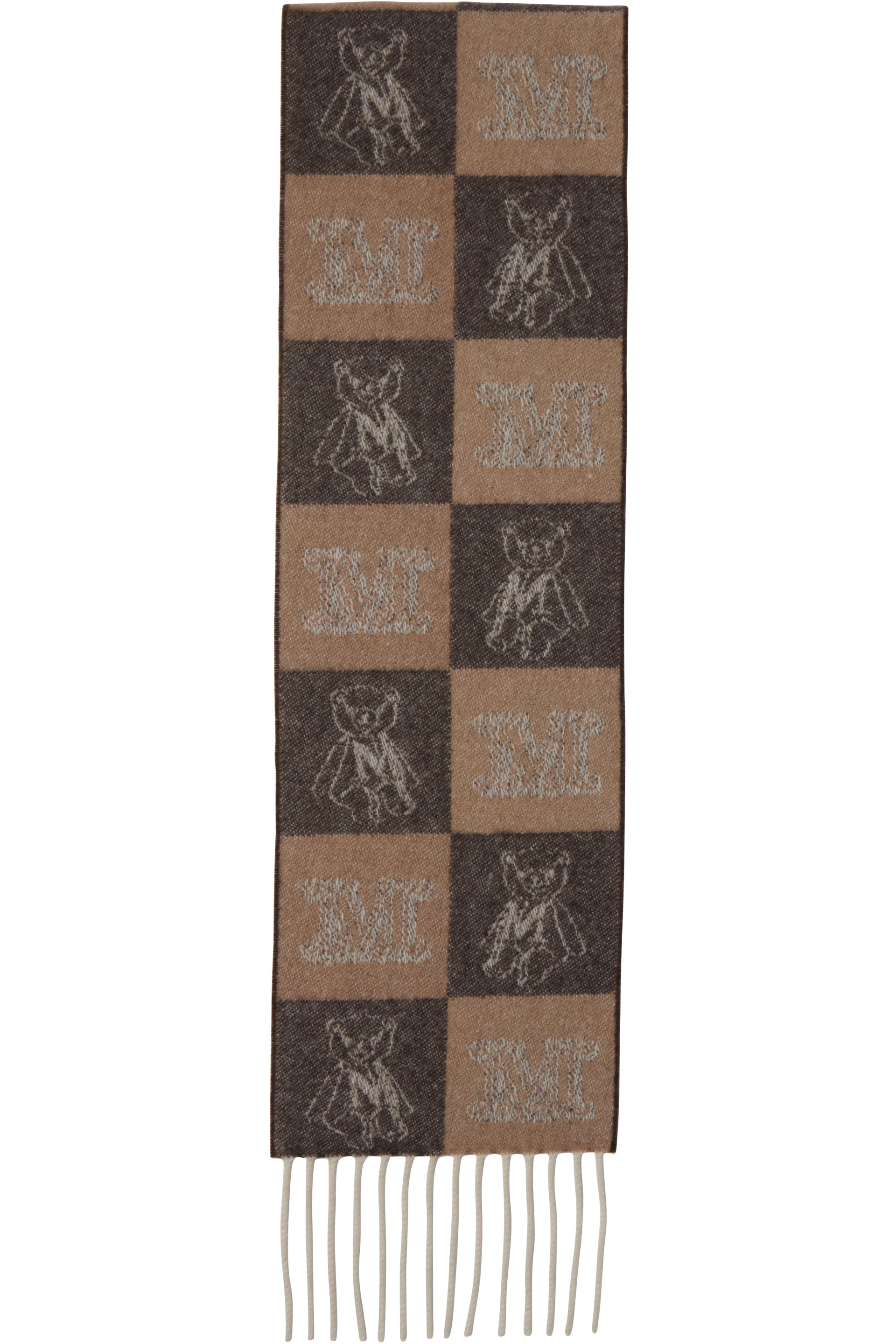 Max Mara - Beige Zigote Scarf