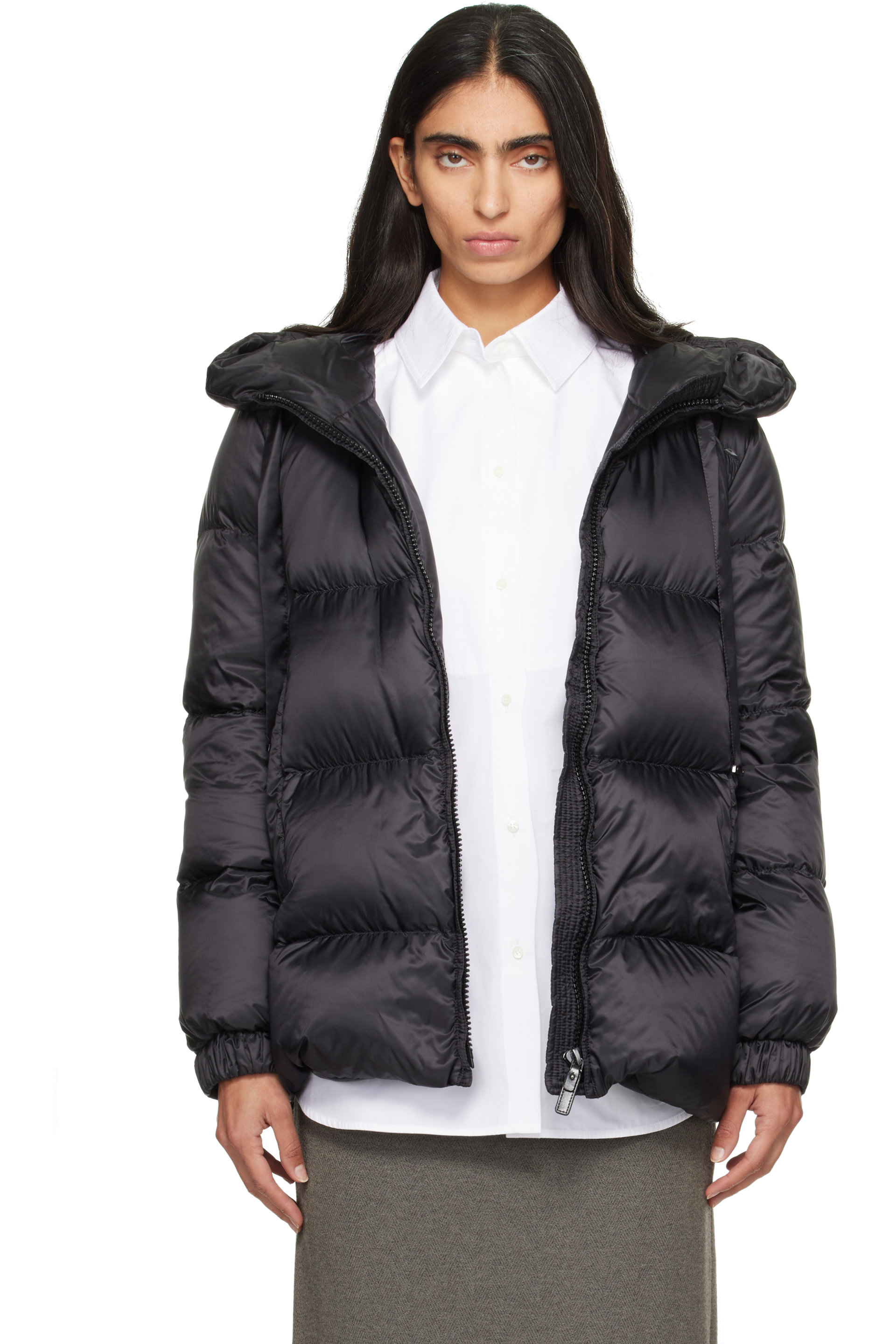 Max Mara - Black Seia Water-Repellent Down Jacket