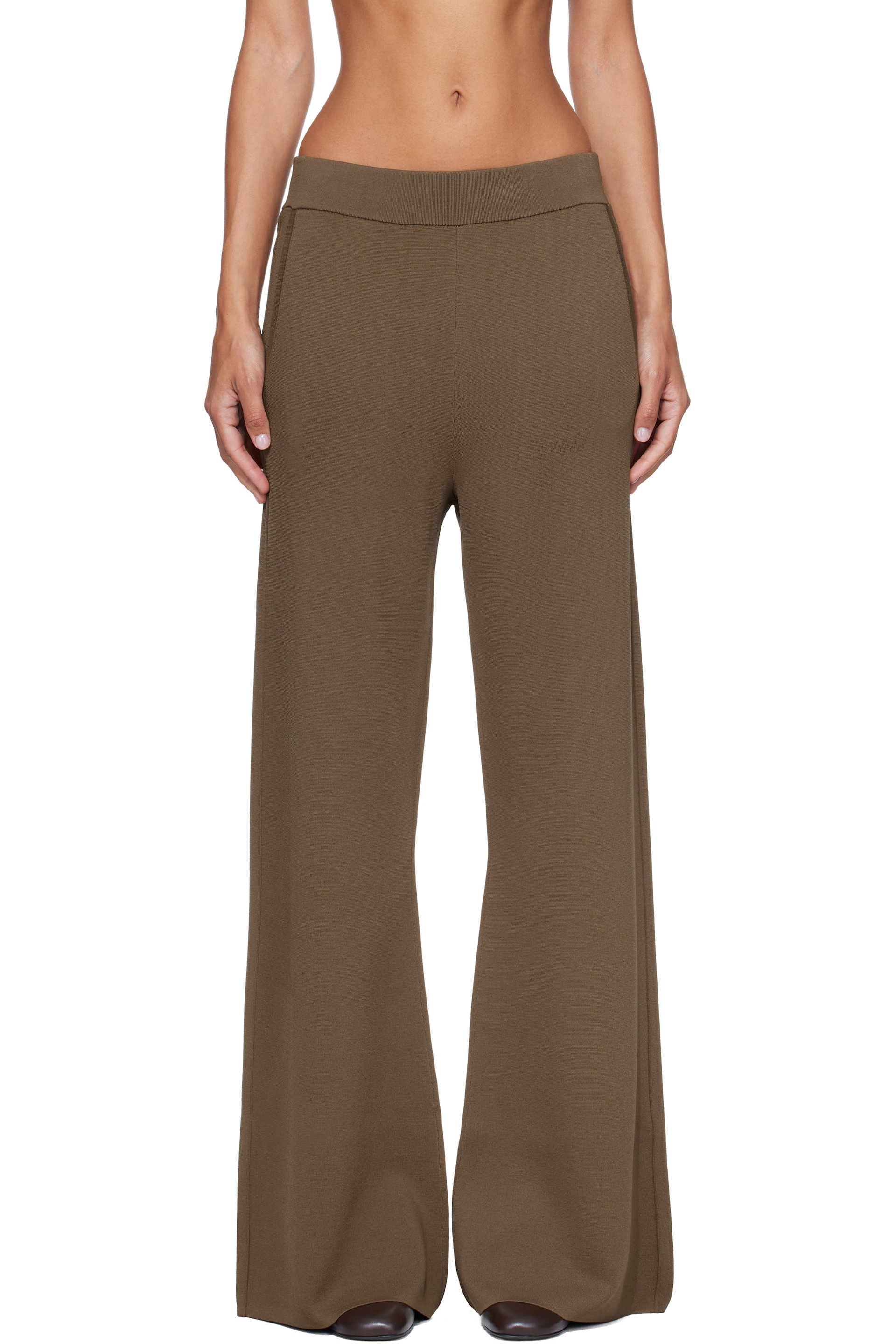 Max Mara - Pantalon Faida brun