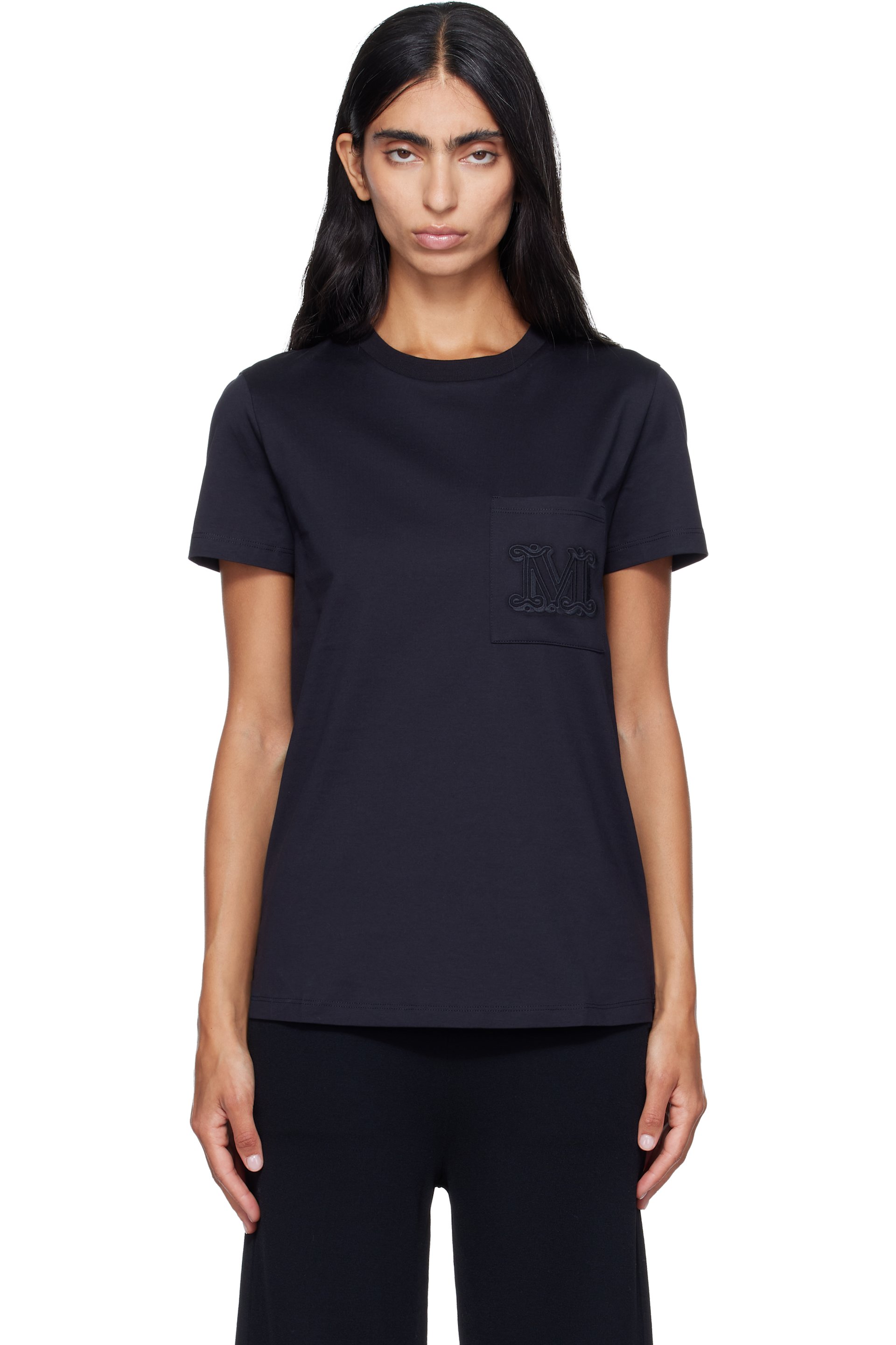 Max Mara - T-shirt Papaia noir