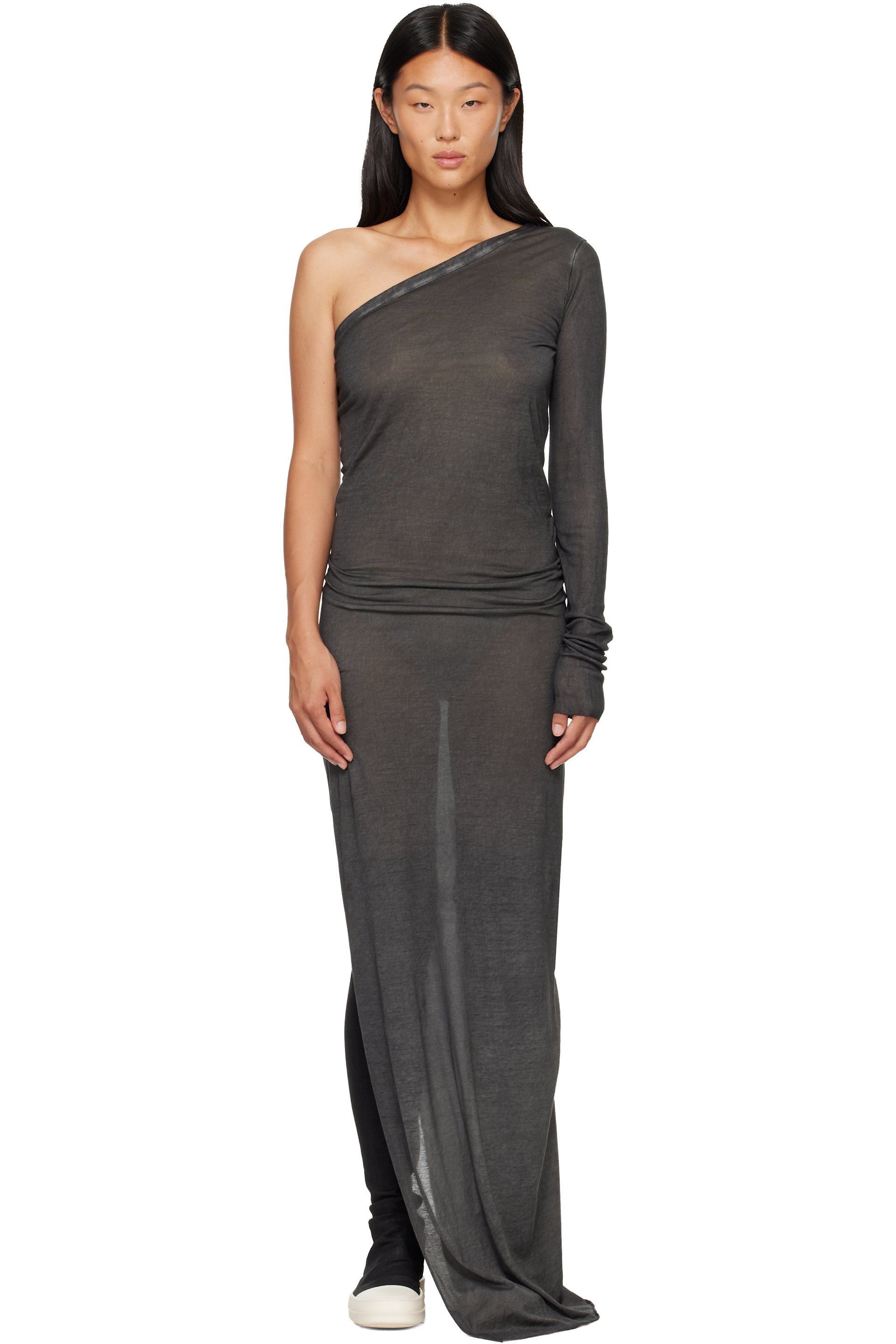 Rick Owens DRKSHDW - Gray Tower Ziggy Maxi Dress
