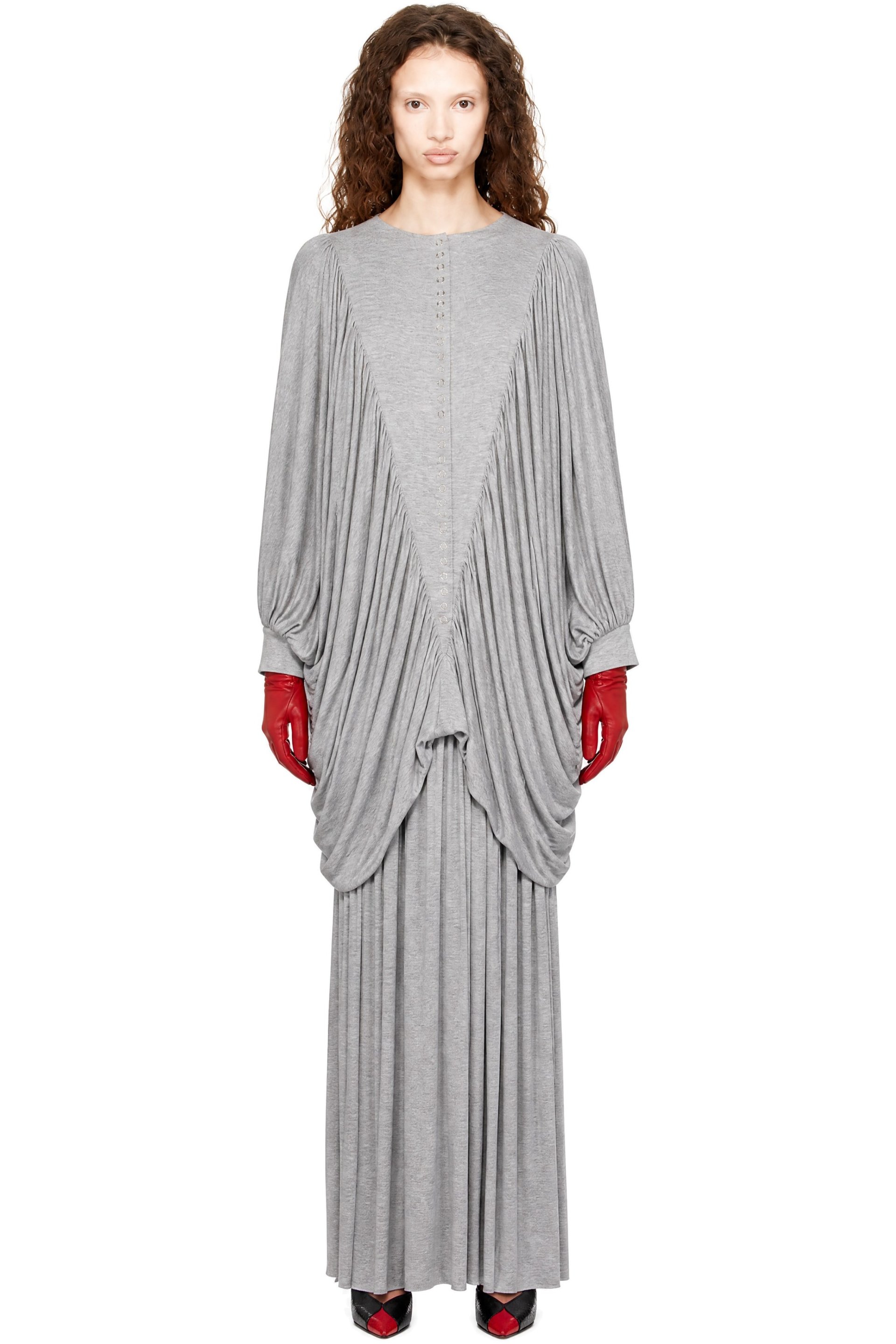 Nicklas Skovgaard - Gray Orchidea Maxi Dress