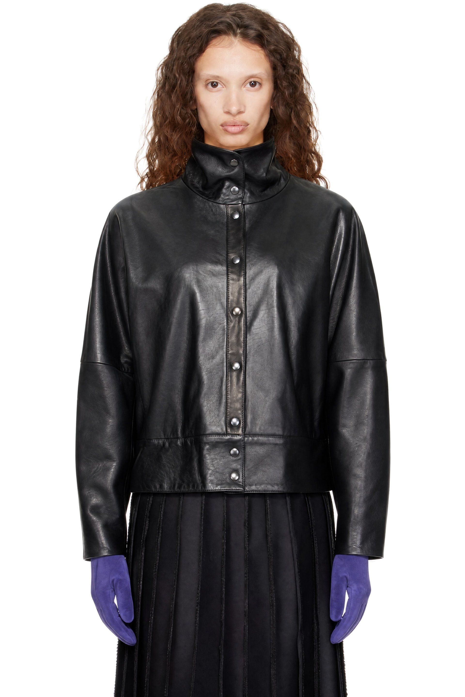 Nicklas Skovgaard - Black Felicity Leather Jacket