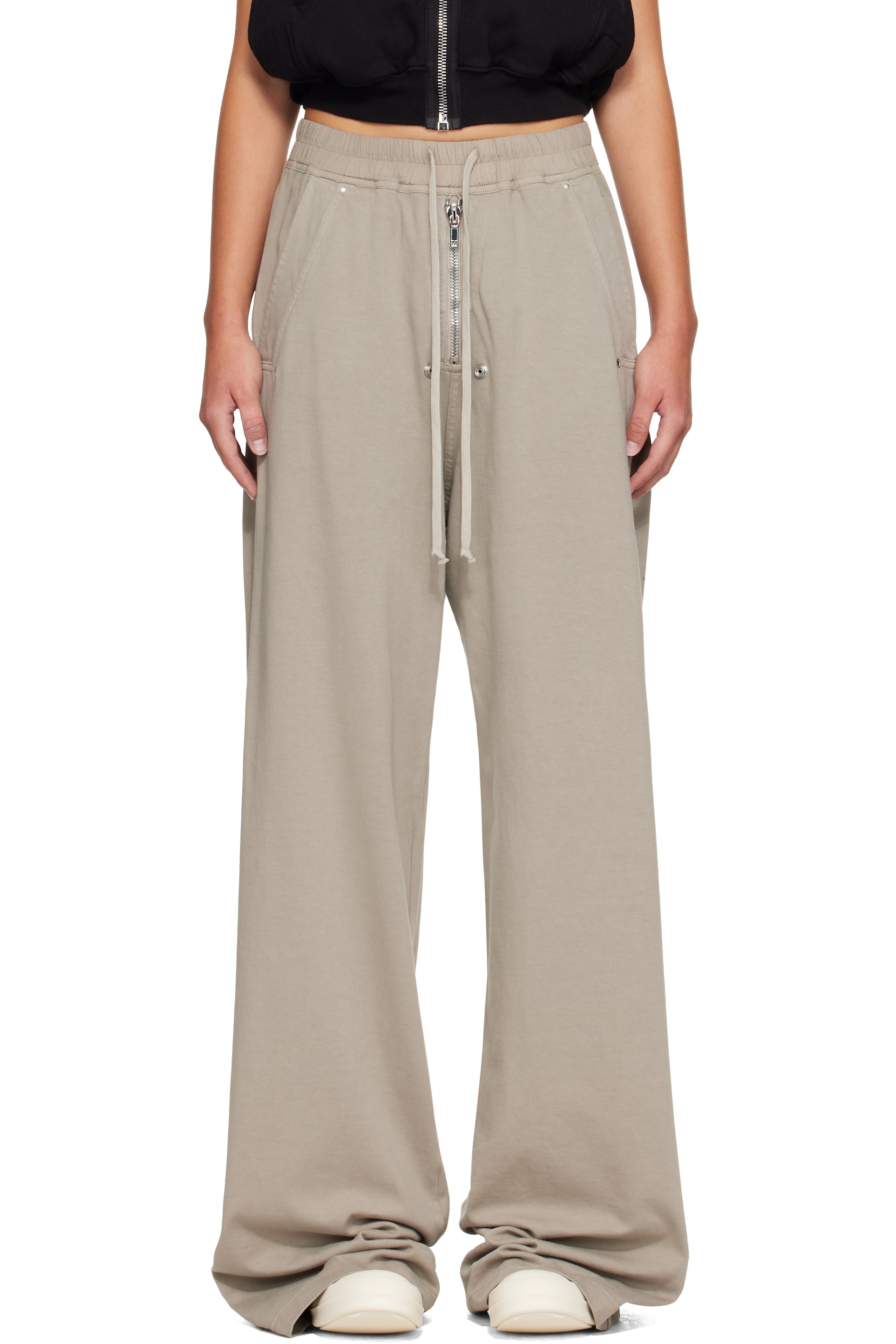 Rick Owens DRKSHDW - Taupe Tower Geth Belas Sweatpants