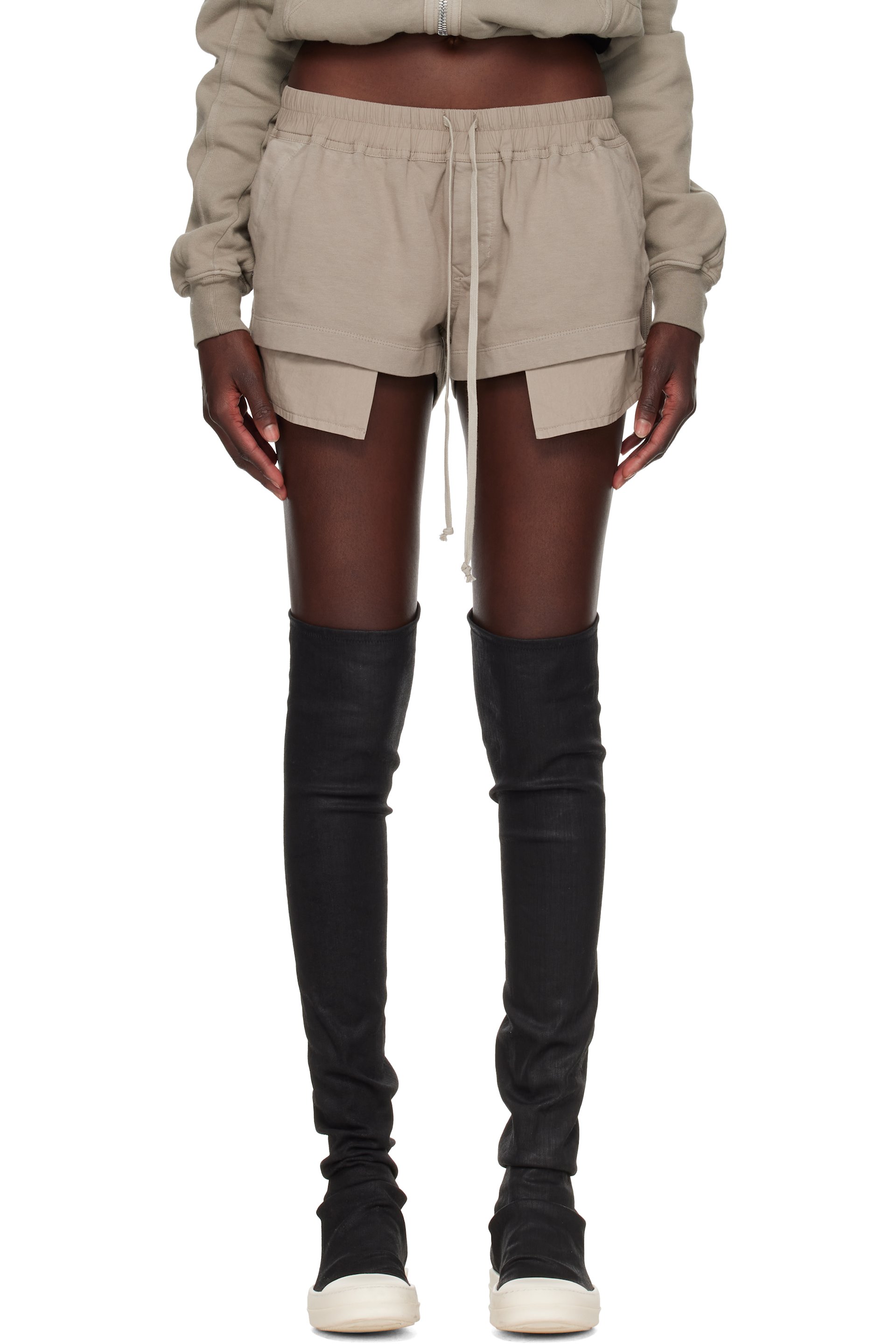 Rick Owens DRKSHDW - Gray Tower Fog Boxers Shorts