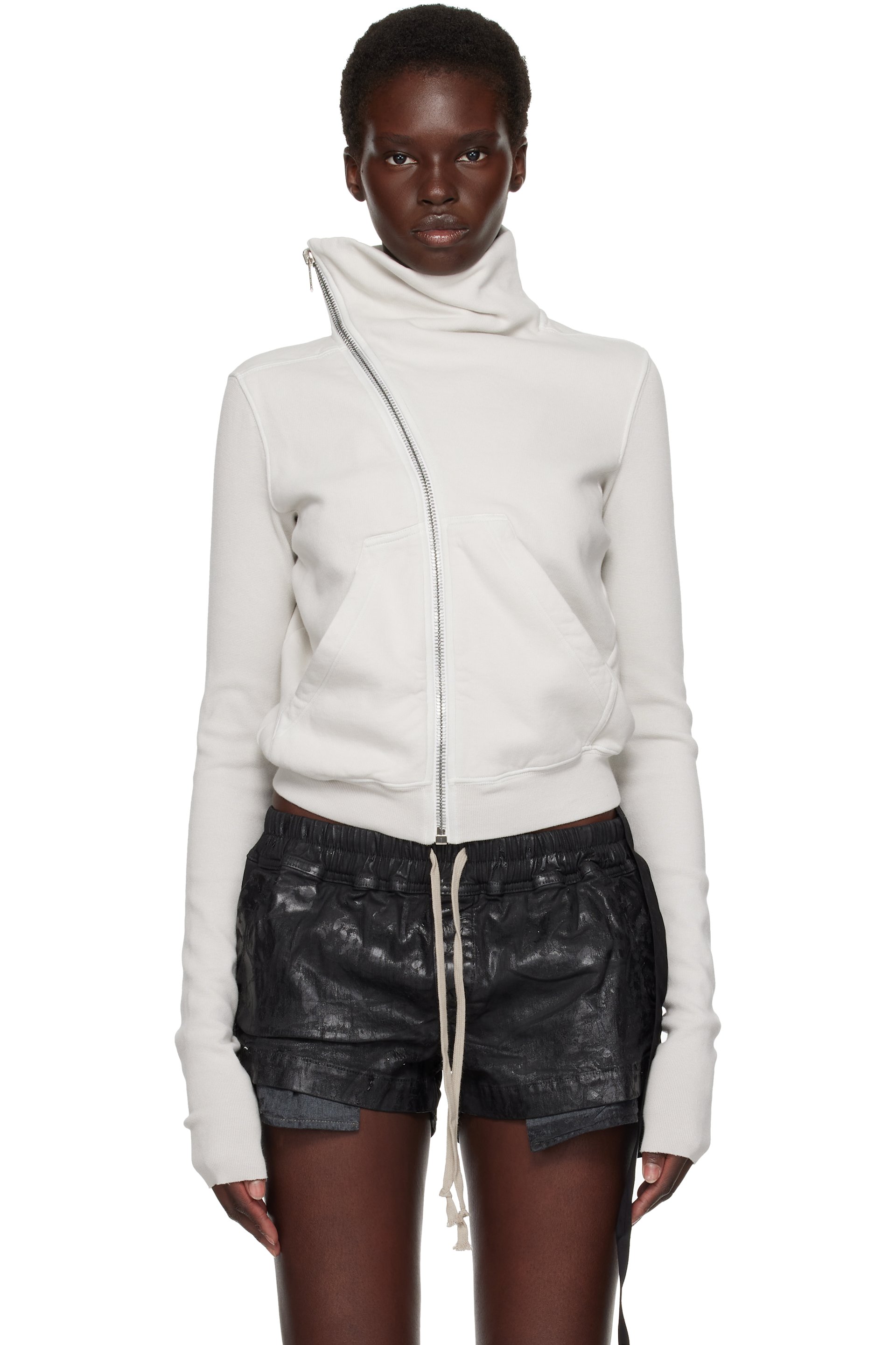 Rick Owens DRKSHDW - Off-White Tower Mountain Sweatshirt