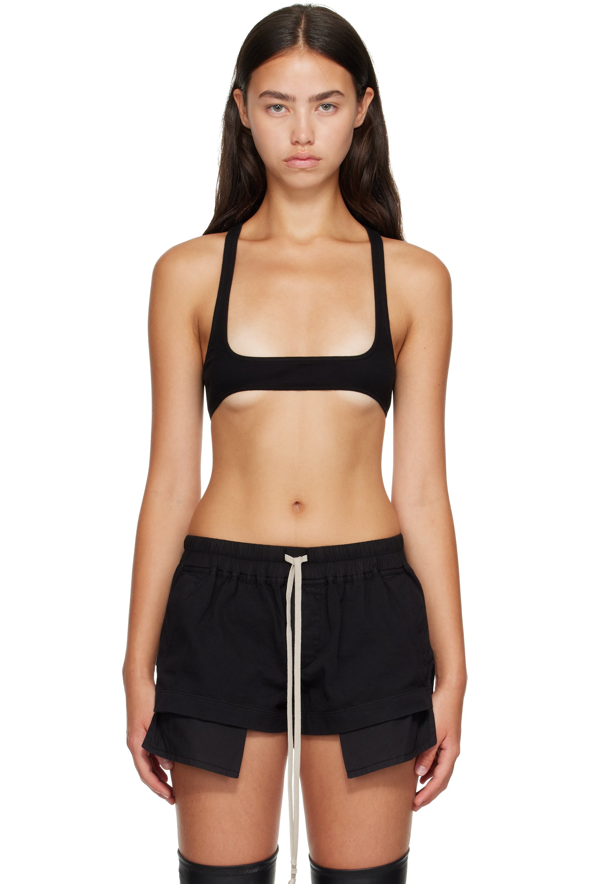 Rick Owens DRKSHDW - Black Tower Horny T Top