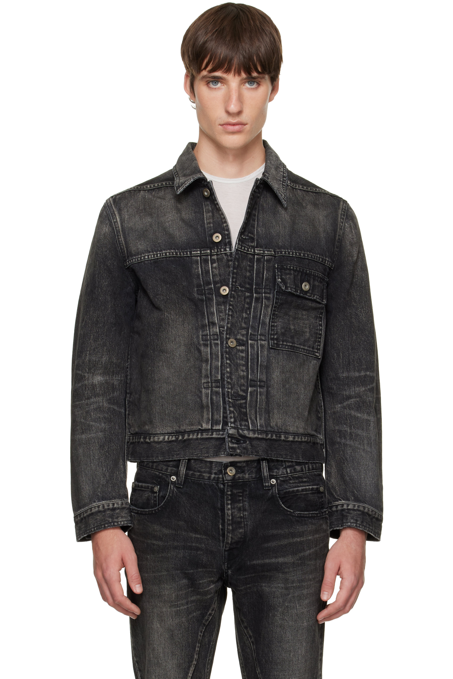 Rick Owens DRKSHDW - Black Tower Stargroves Denim Jacket