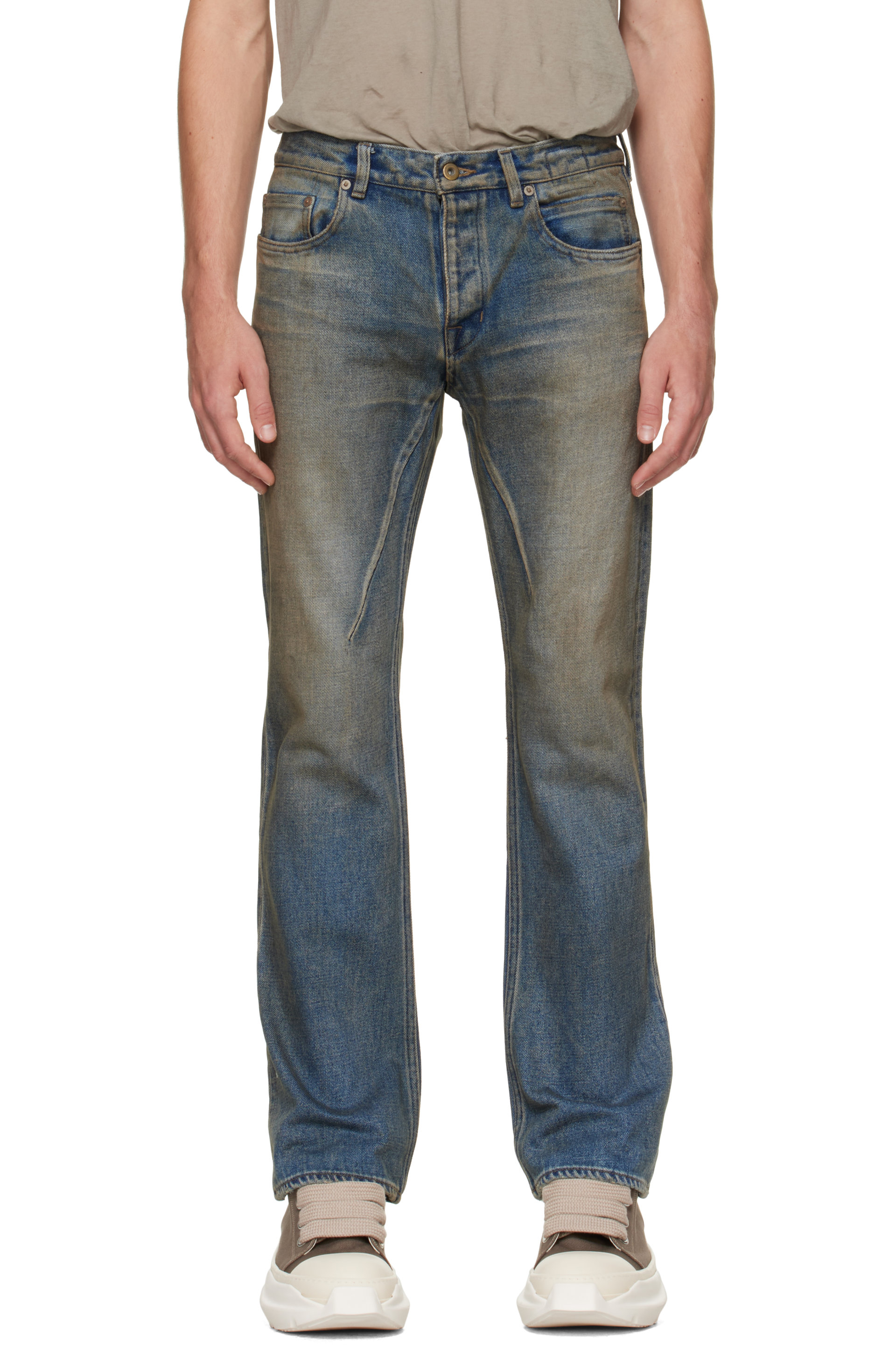 Rick Owens DRKSHDW - Jean Ryder bleu - Tower