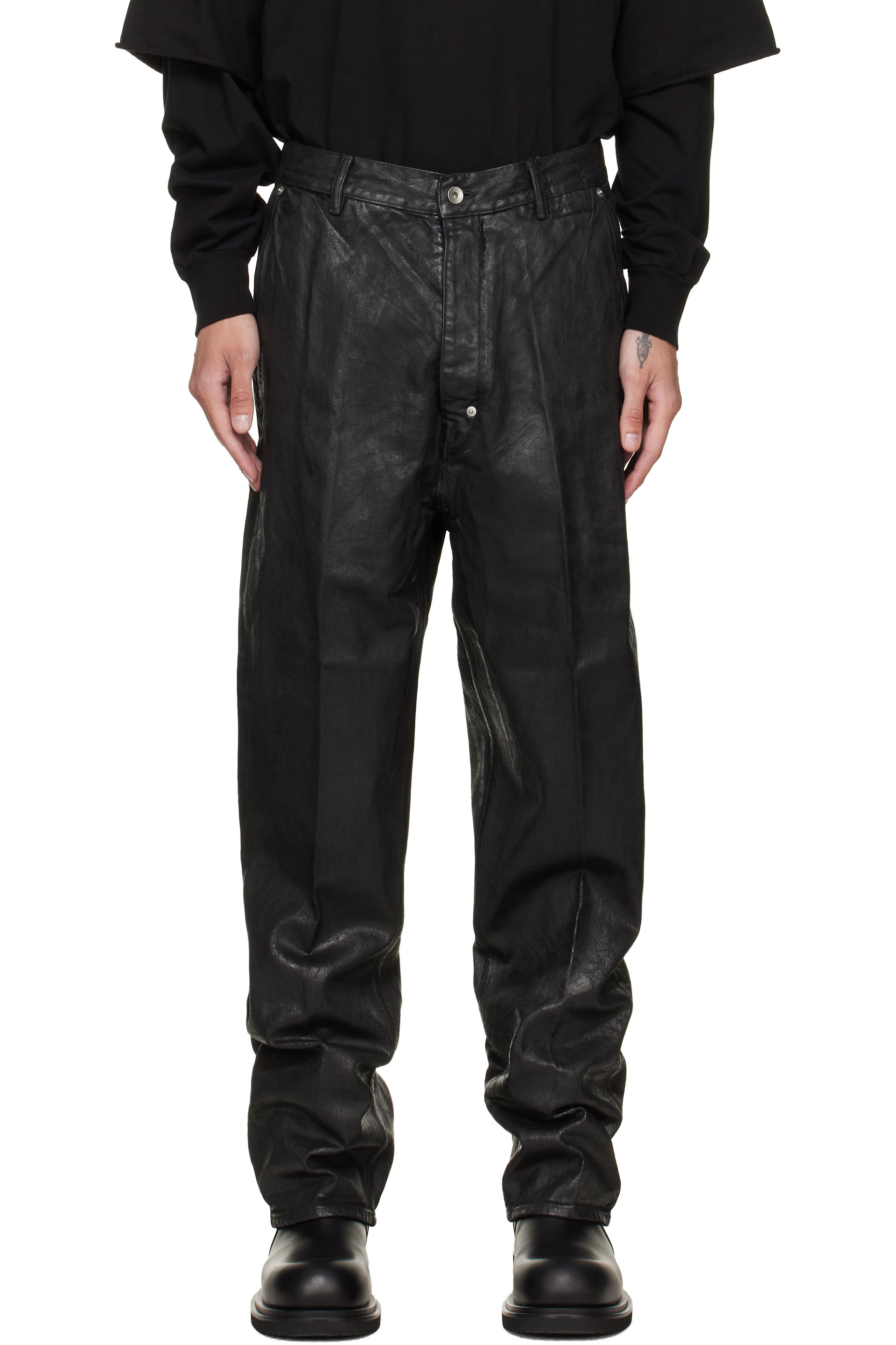 Rick Owens DRKSHDW - Black Tower Joris Jeans