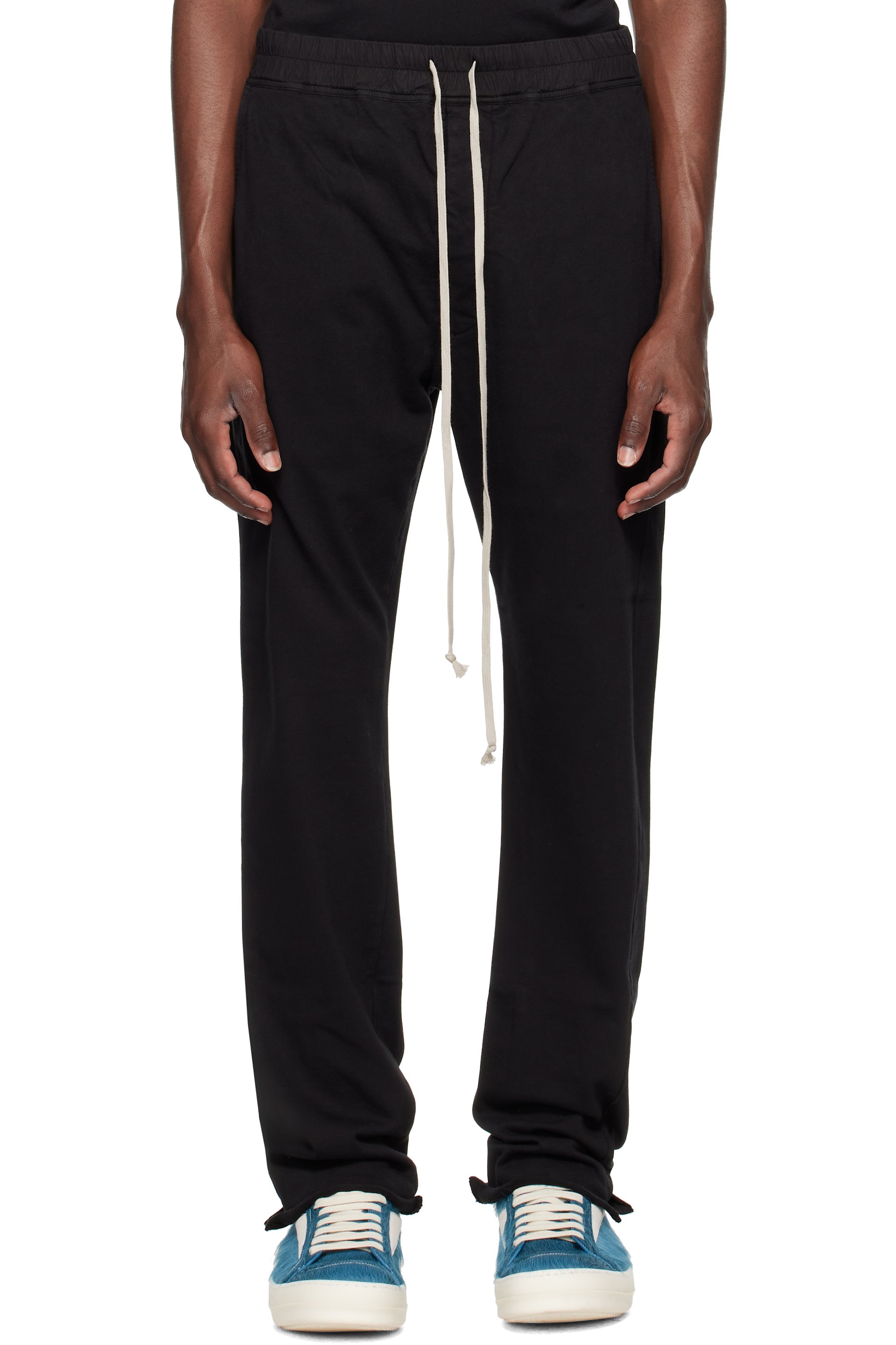Rick Owens DRKSHDW - Pantalon de survêtement Berlin noir à cordon coulissant - Tower