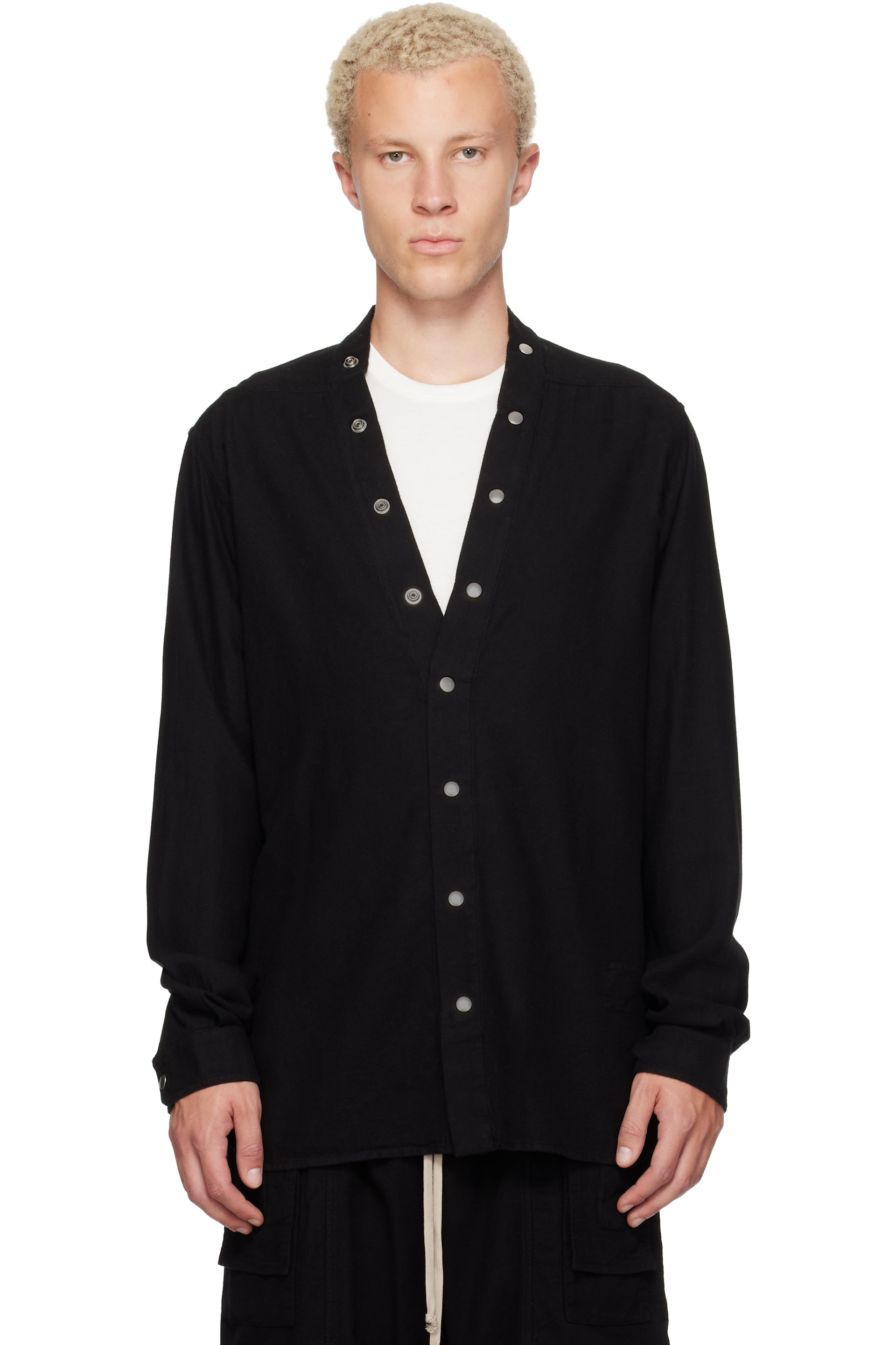 Rick Owens DRKSHDW - Black Tower Larry Shirt